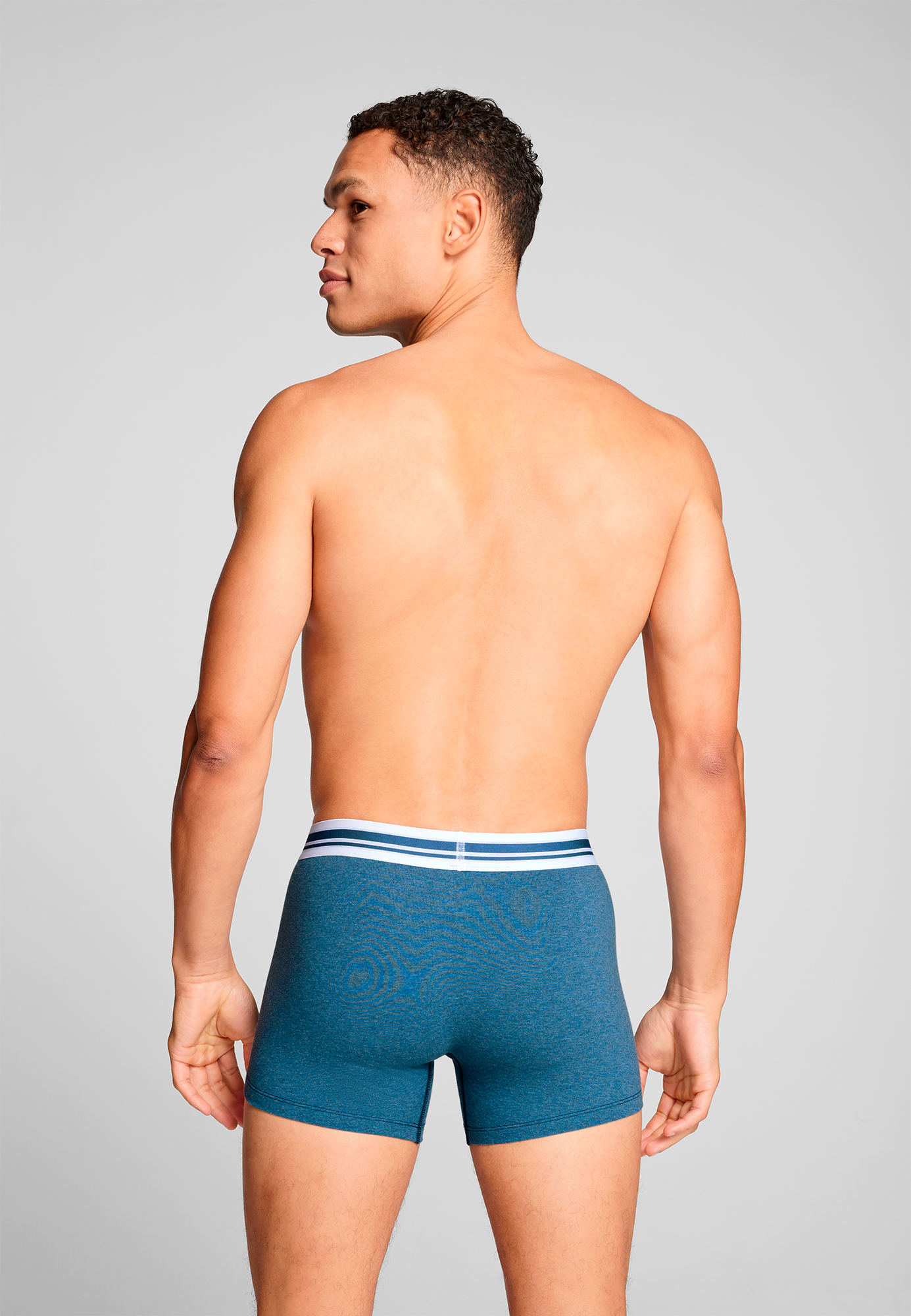 PUMA Boxershorts »PUMA MEN EVERYDAY PLACED LOGO BOXERS 2P« mit Logo Webbund