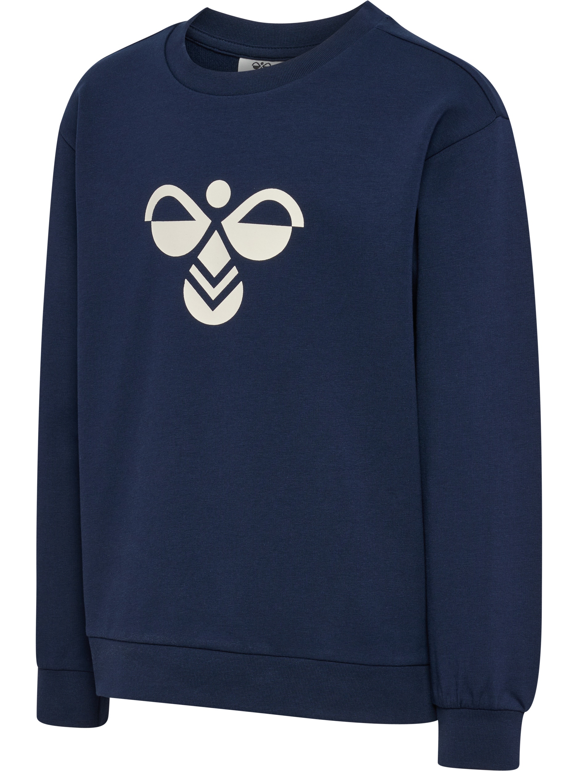 hummel »HMLJR REG TUKAS SWEATSHIRT«, sportlicher Stil, mit Logo-Druck und seitlichen Winkeln
