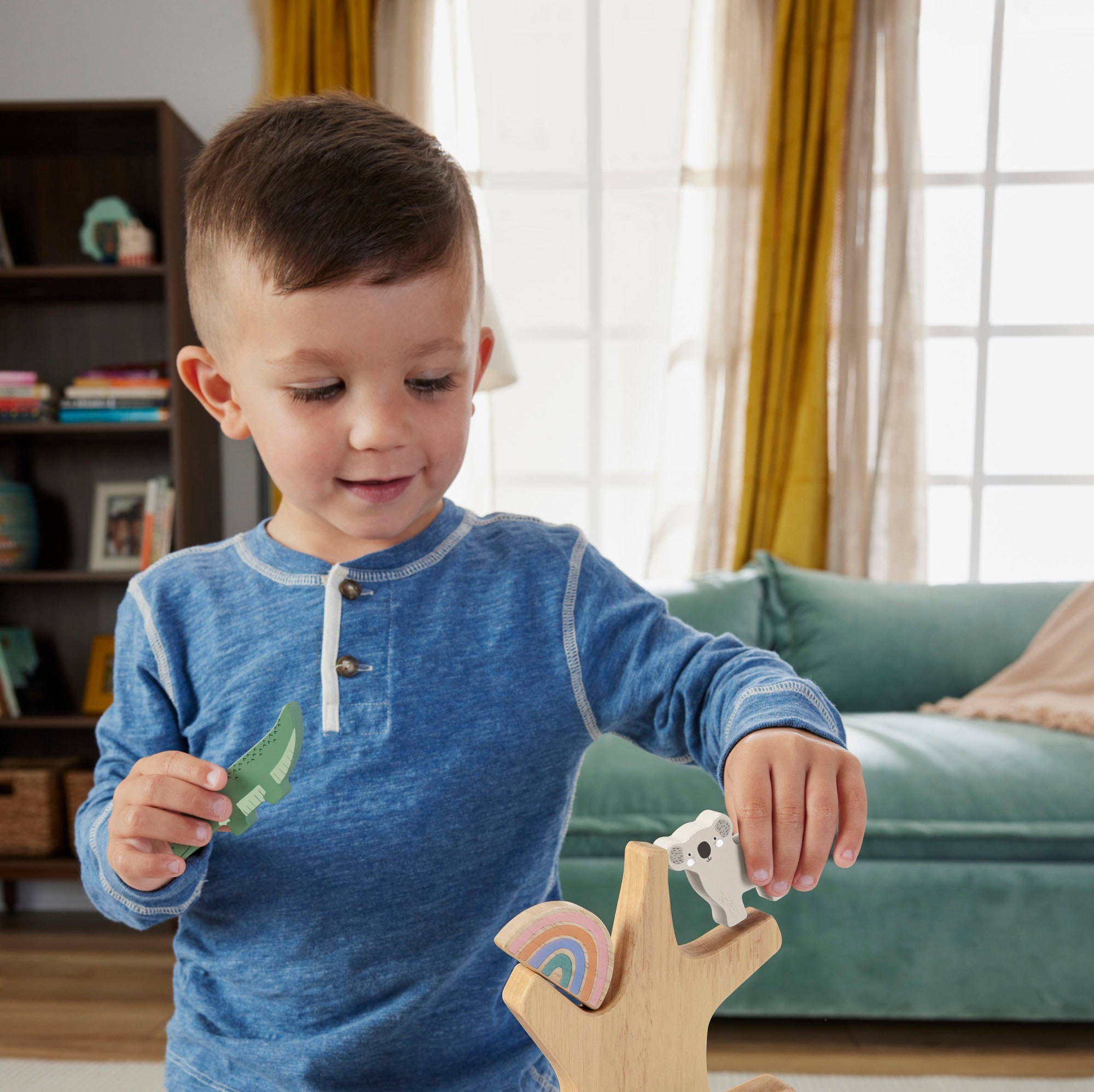 Fisher-Price® Stapelspielzeug »Tierspaß Balance-Baum«