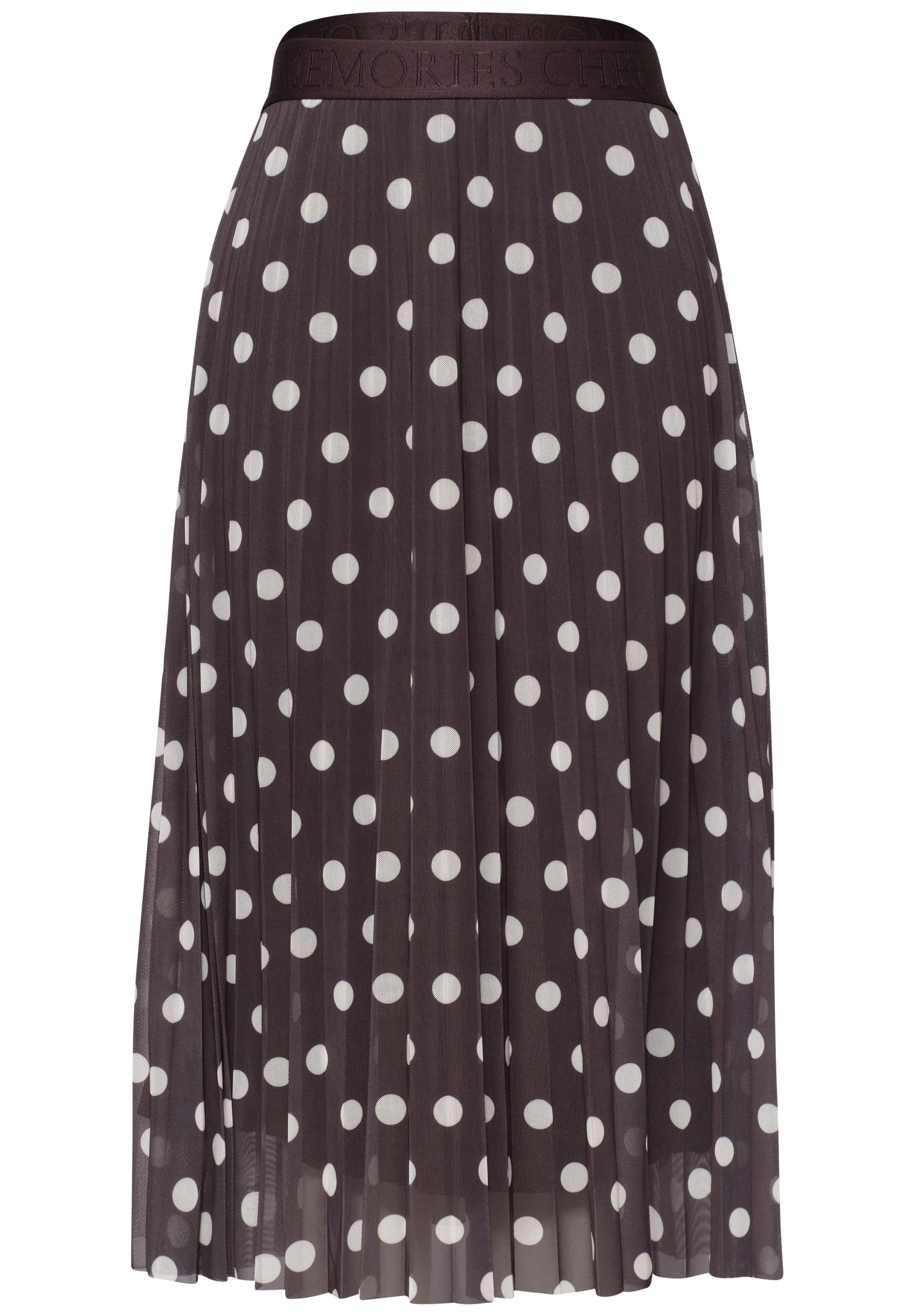 STREET ONE Plisseerock mit Mesh