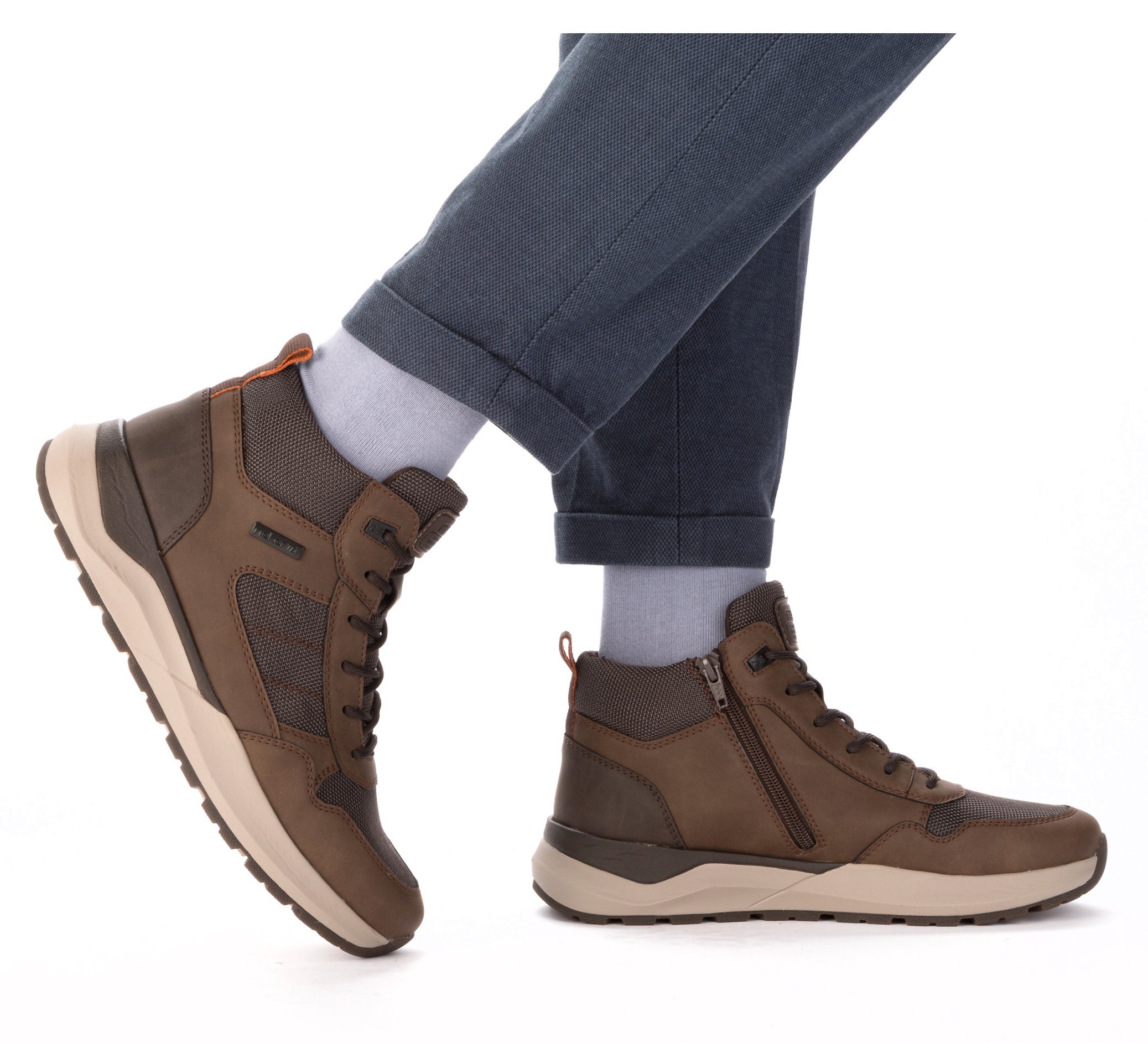 Rieker Winterboots, Schnürboots, Casual High Top Sneaker mit TEX-Membran