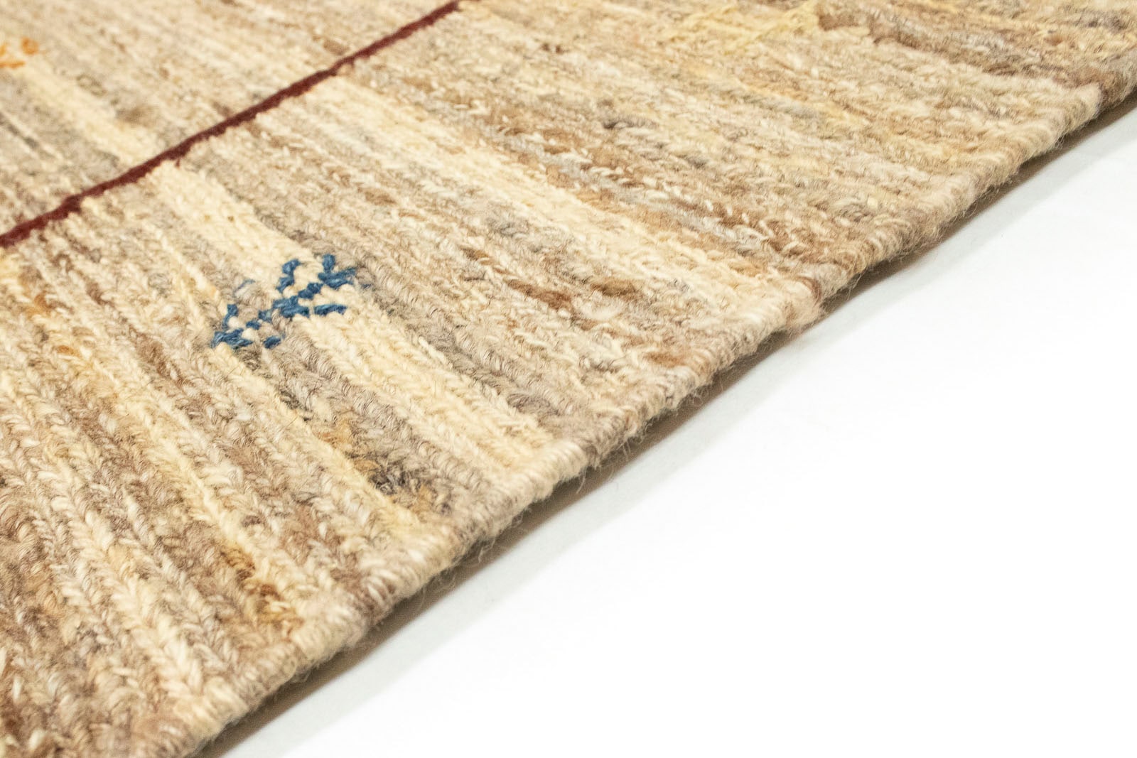 morgenland Wollteppich »Gabbeh Teppich handgeknüpft handgeknüpft | BAUR rechteckig, natur«