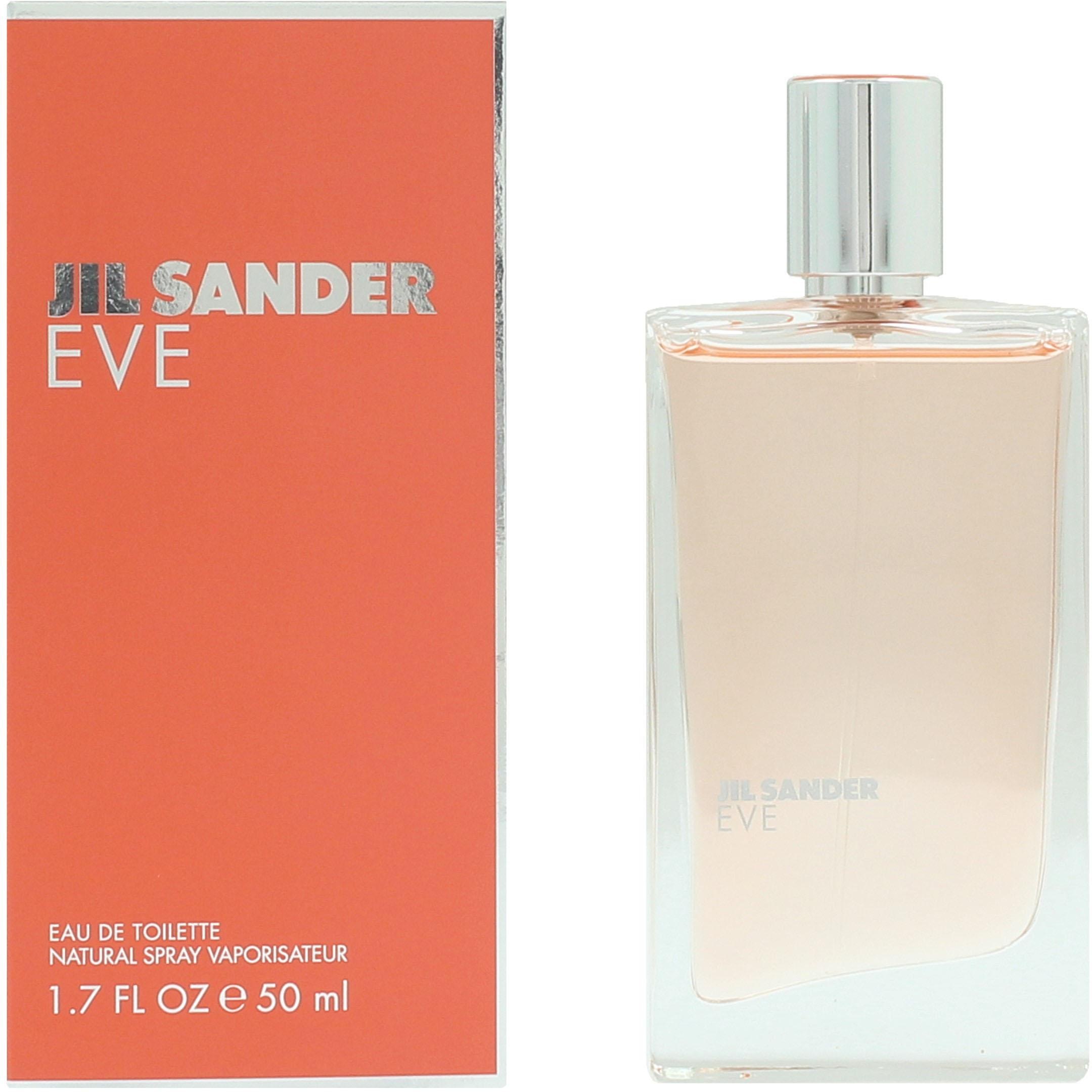 JIL SANDER Eau de Toilette »Eve«, Blumiger Damenduft mit Grapefruit, Jasmin, wilder Rose und Patchouli.