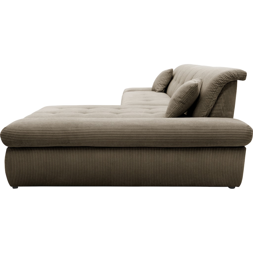 DOMO collection Ecksofa »Moric Schlafsofa B/T/H 300/172/80 cm, auch in Cord, L-Form«