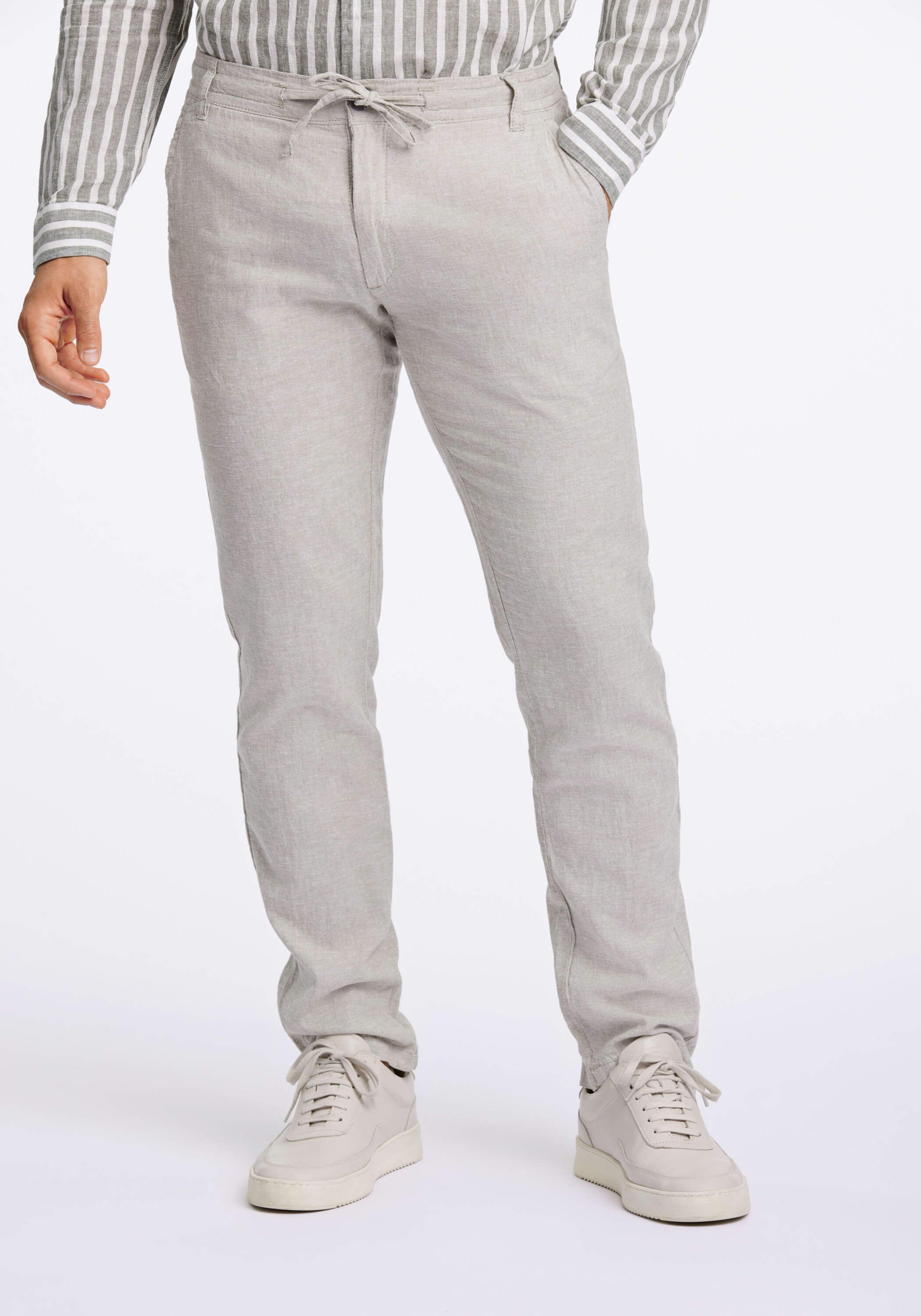 LINDBERGH Leinenhose "Leinenhose Tapered Fit" günstig online kaufen