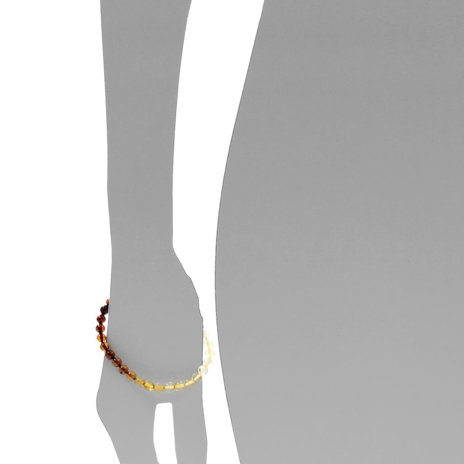 OSTSEE-SCHMUCK Armband »- Kugel 6 mm - Bernstein -,«
