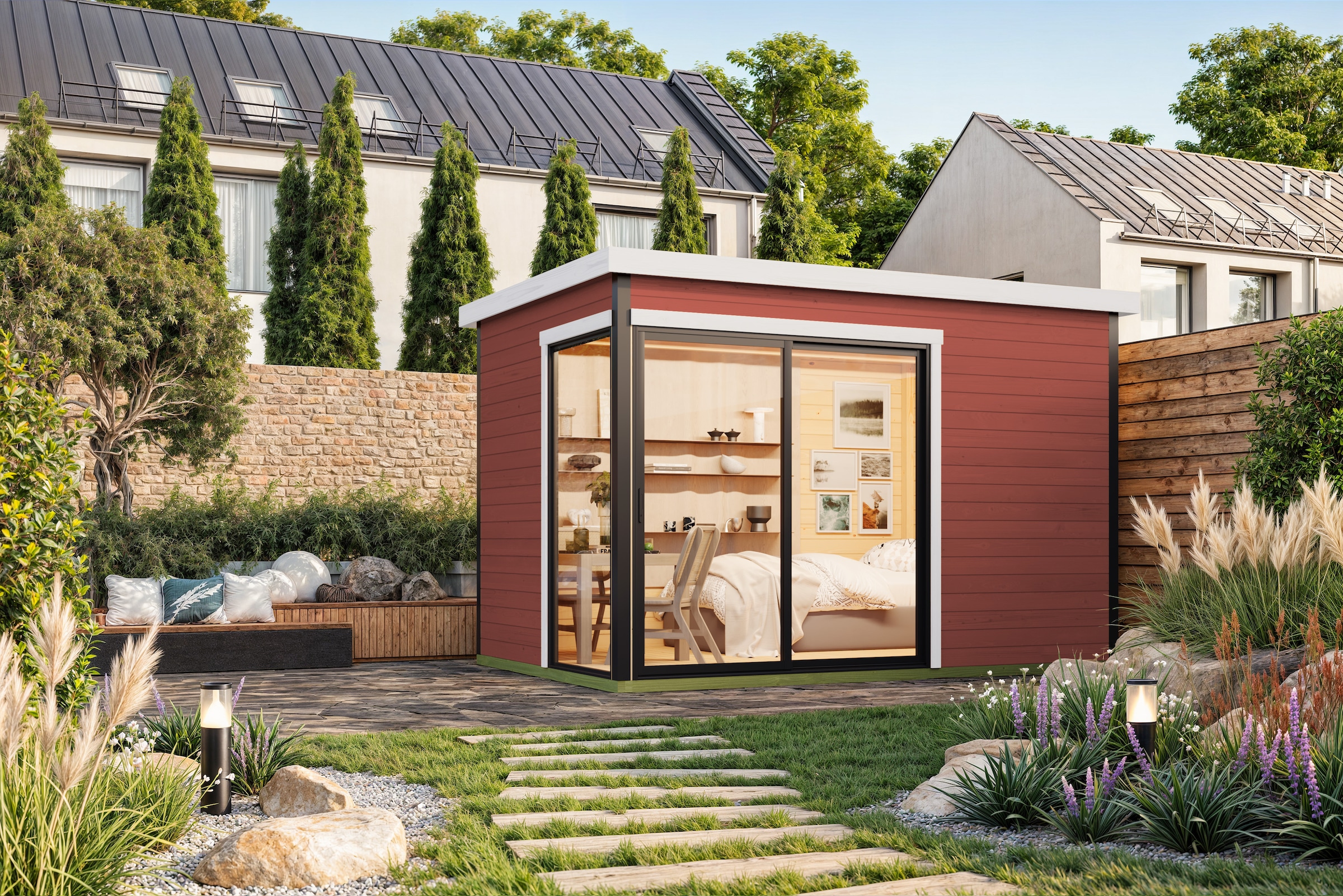 Nordic Holz Gartenhaus "AUSTIN 2" günstig online kaufen