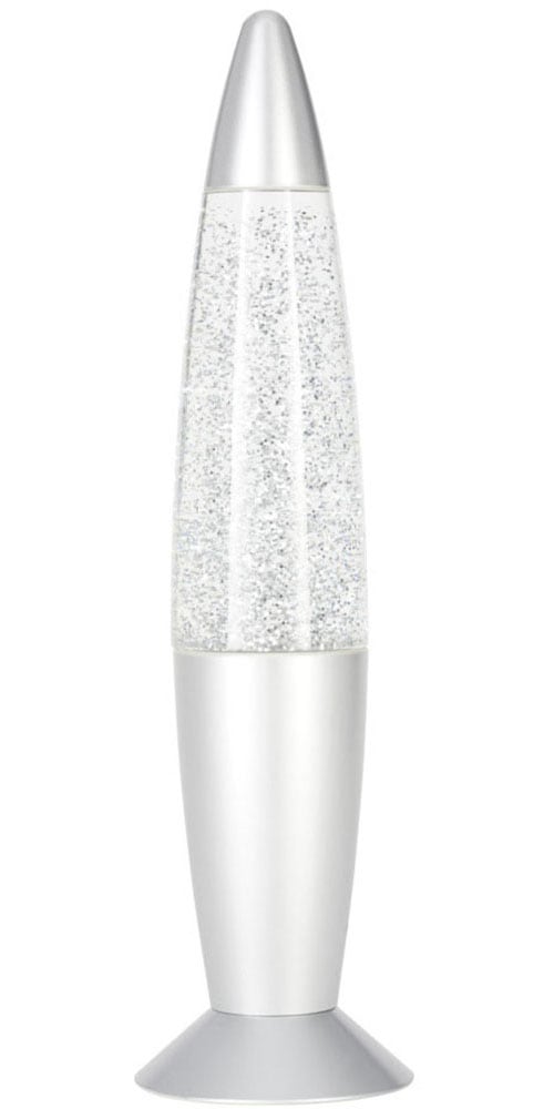 EGLO LED Tischleuchte »GLITTER« LED-Modul 1 Stk. LED Lavalampe Glitter, RGB Glitzerlampe mit Timer und Farbwechsel