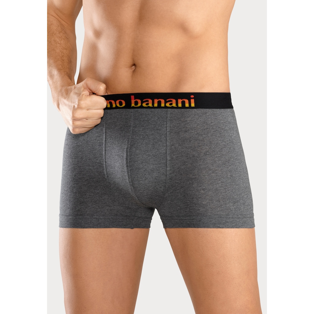 Bruno Banani Boxer, (Packung, 5 St.), mit Streifen Logo Webbund