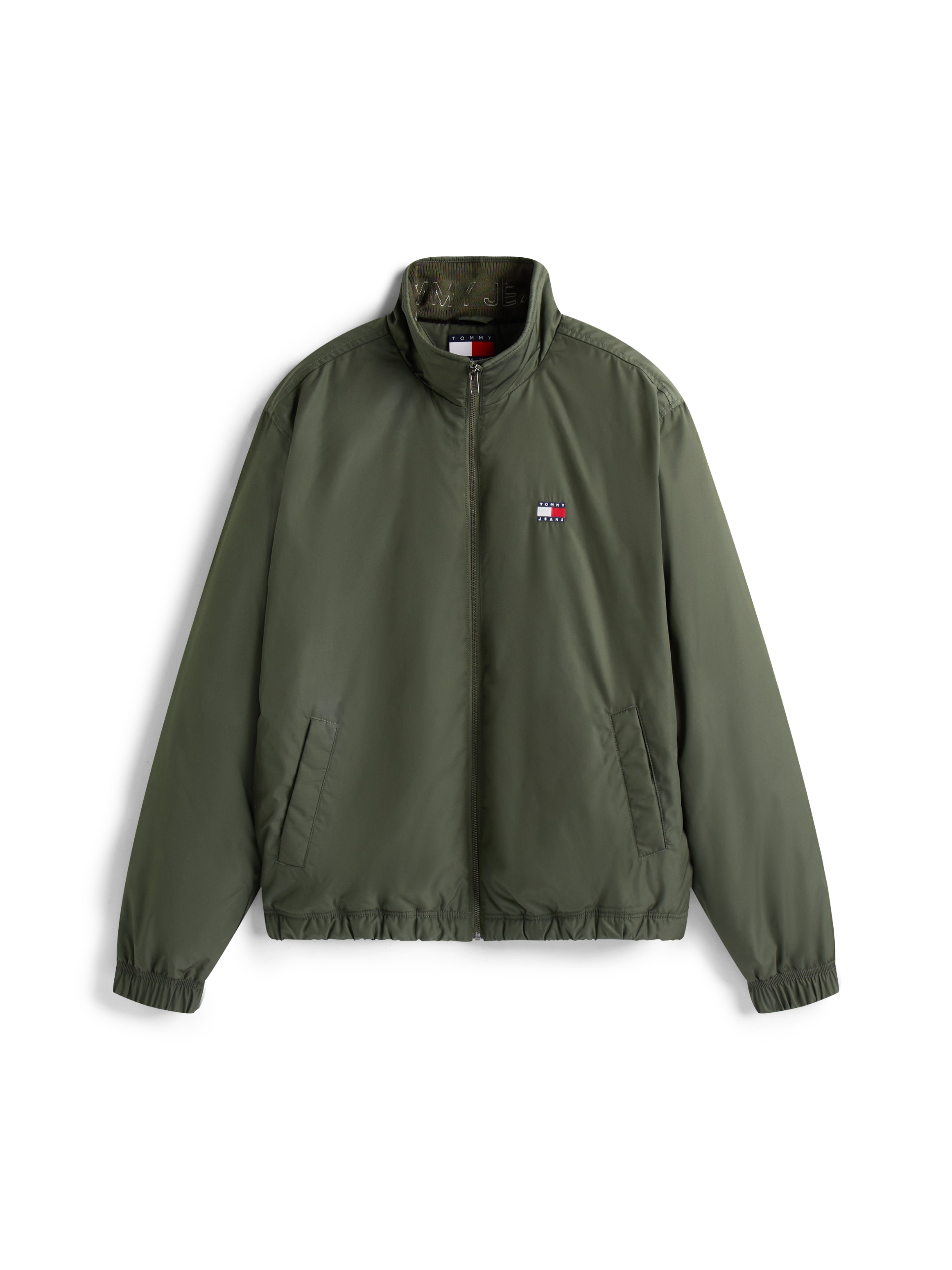 Tommy Jeans Blouson »TJM ESSENTIAL PADDED JACKET EXT«, Freizeitjacke, Übergangsjacke glänzend, Stretchbündchen, Stehkragen