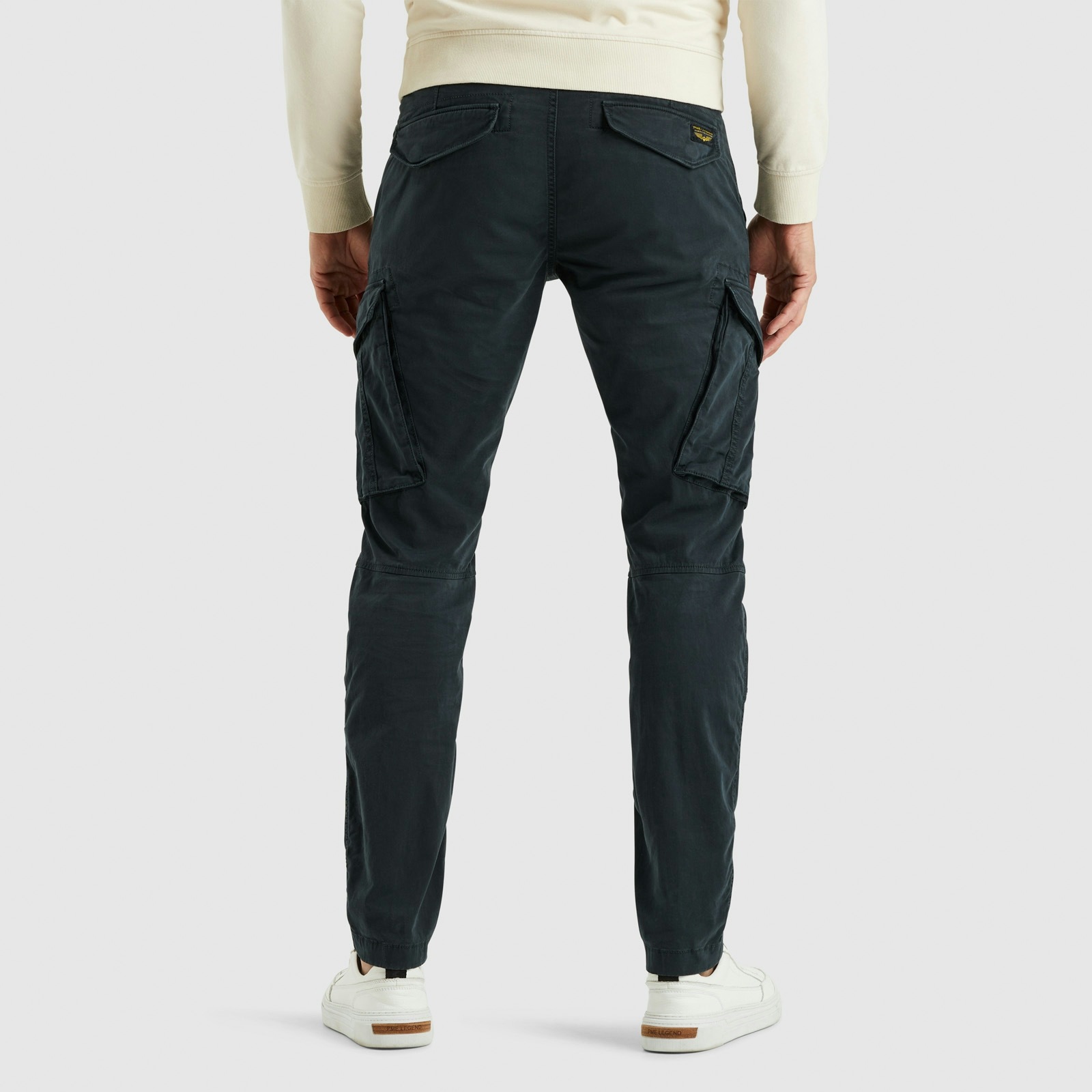 PME Legend Herren Cargohose NORDROP - Tapered Fit - Grau Blau Grün günstig online kaufen
