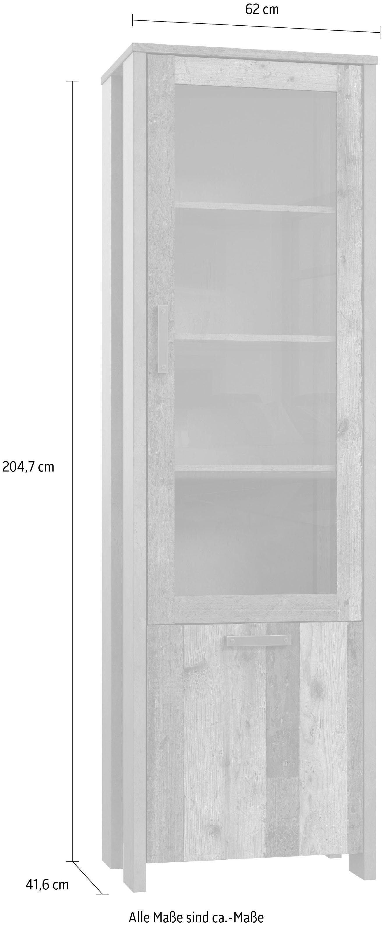 FORTE Vitrine, Höhe 204 BAUR | cm kaufen