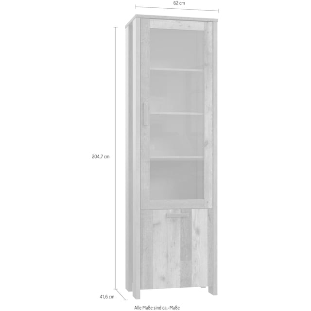 FORTE Vitrine, Höhe 204 cm kaufen | BAUR