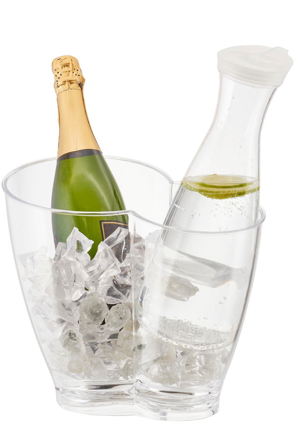 APS Wein- und Sektkühler, (1 tlg., Flaschenkühler), für 2 Flaschen (4l Volumen)