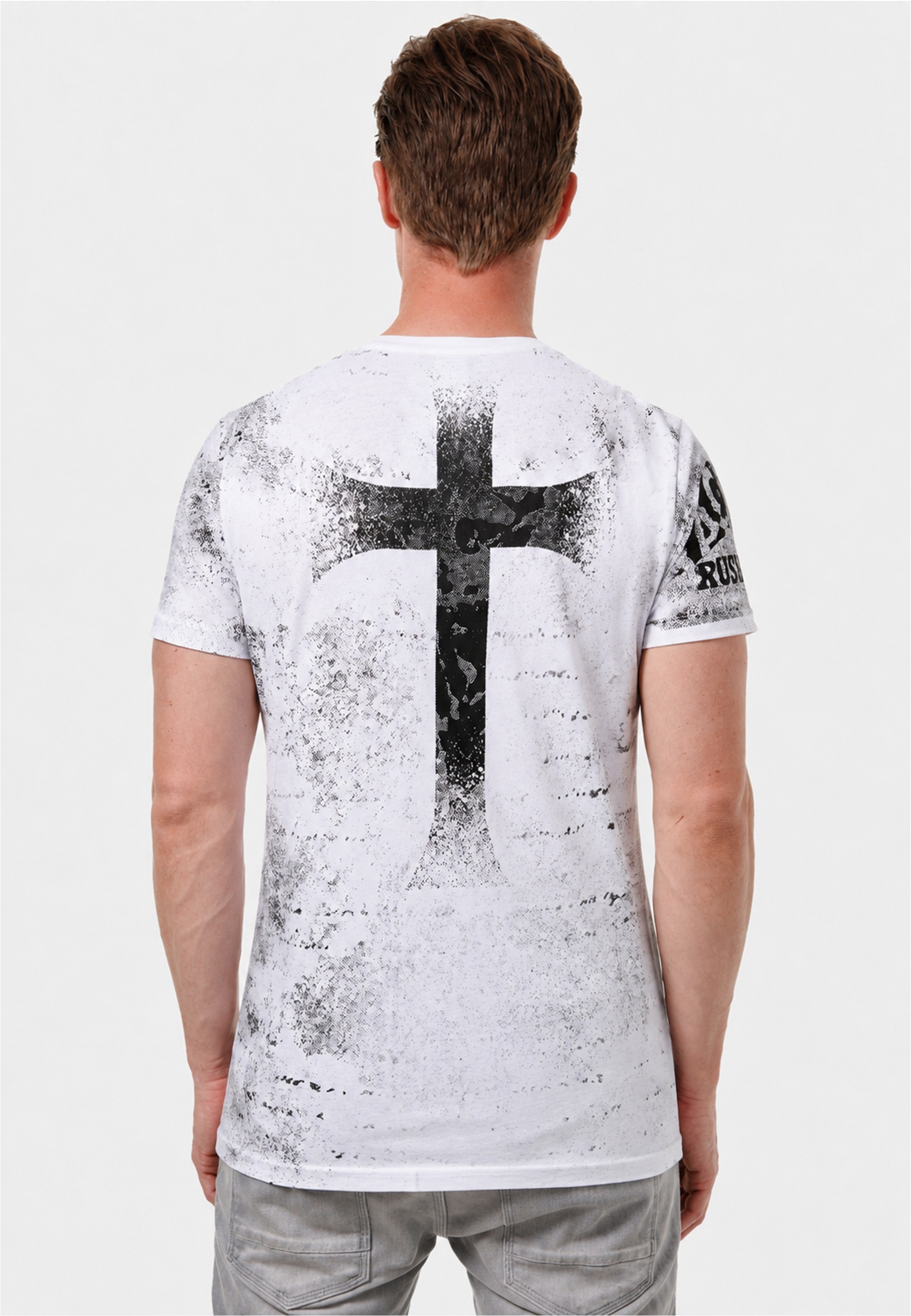 Rusty Neal T-Shirt »15311« mit großflächigem Print-Motiv