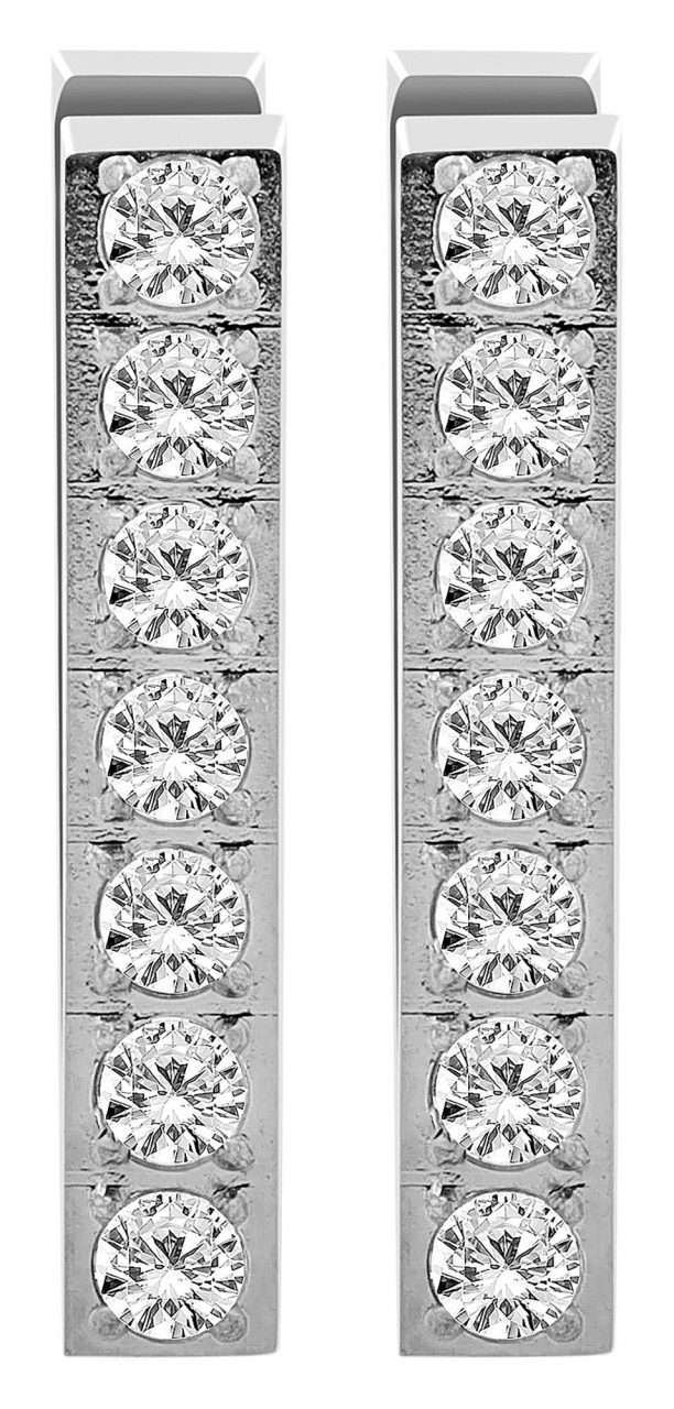 Adelia´s Paar Creolen »Damen Creolen aus poliertem Edelstahl«