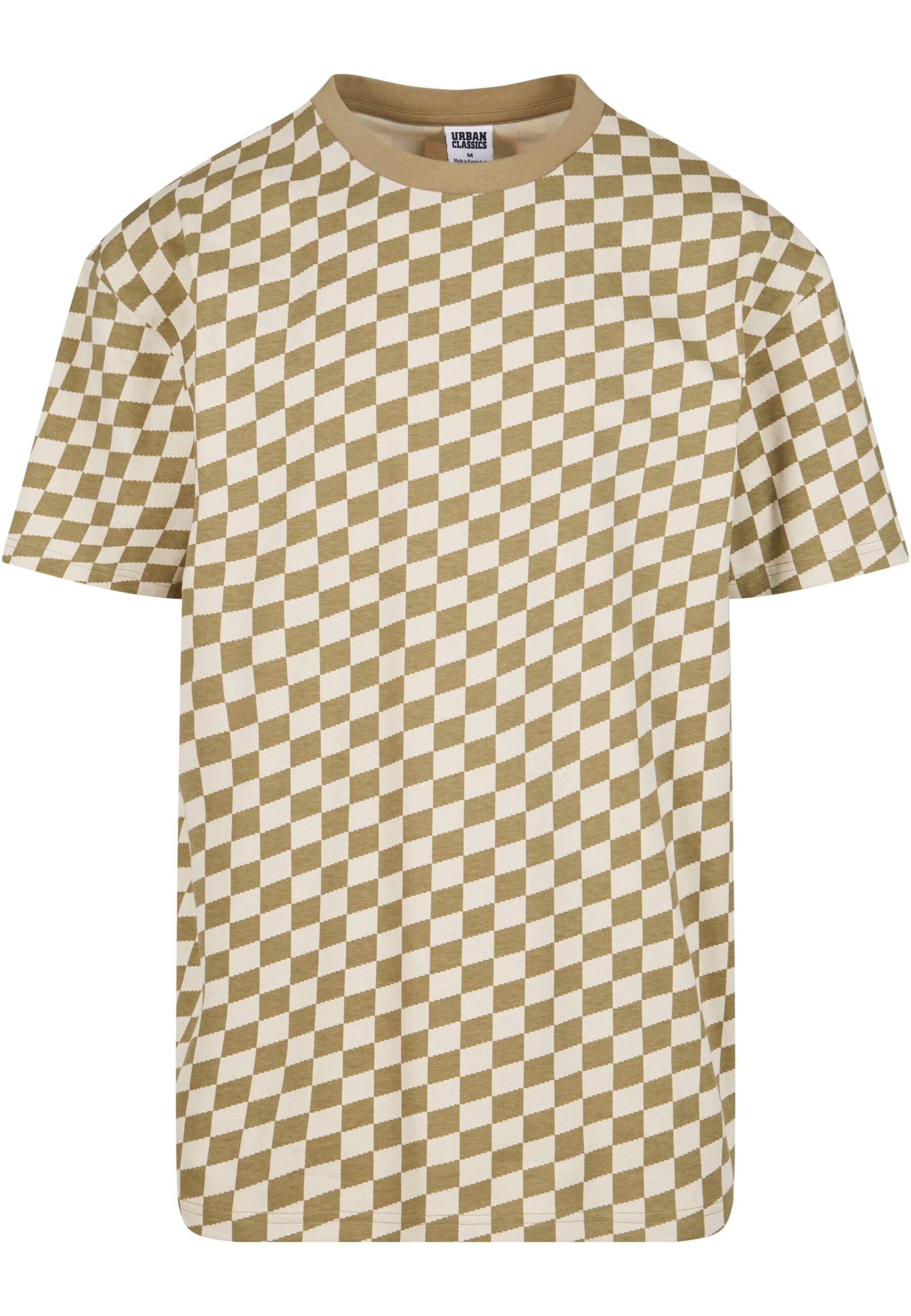 T-Shirt »Urban Classics Herren Oversized Check Tee«, (1 tlg.)