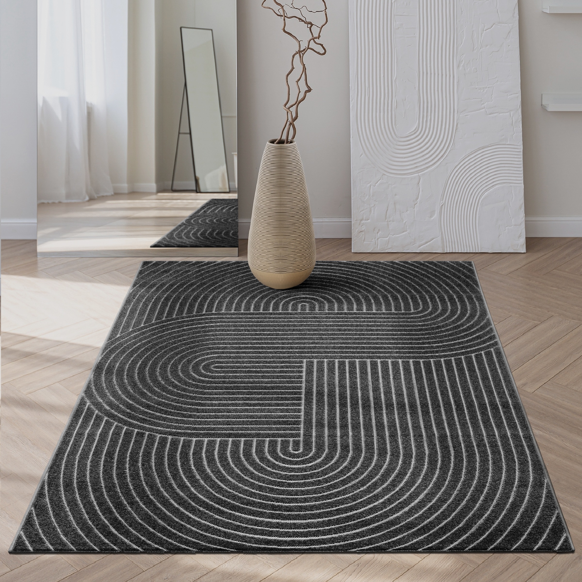 the carpet Teppich "Santo Plus" rechteckig 5 mm Höhe Plus moderner robuster günstig online kaufen