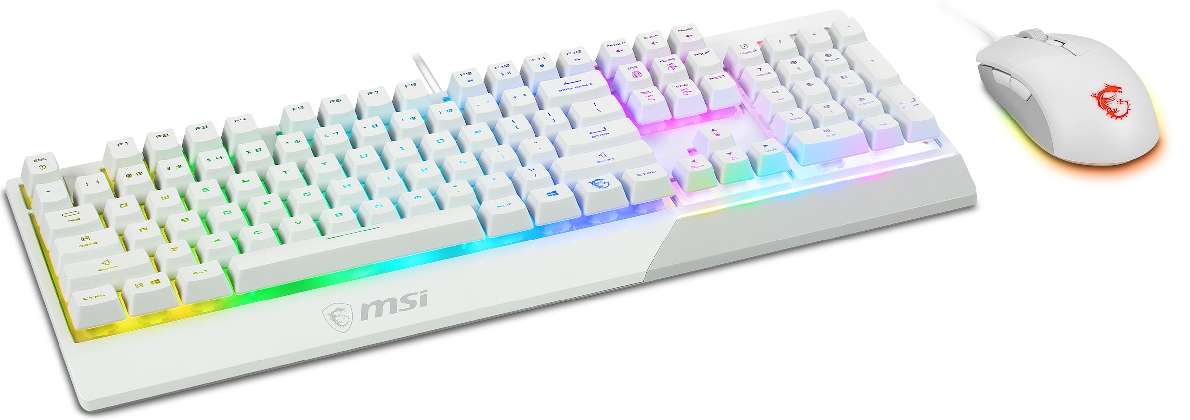 MSI Eingabegeräte-Set »VIGOR GK30 COMBO weiß«