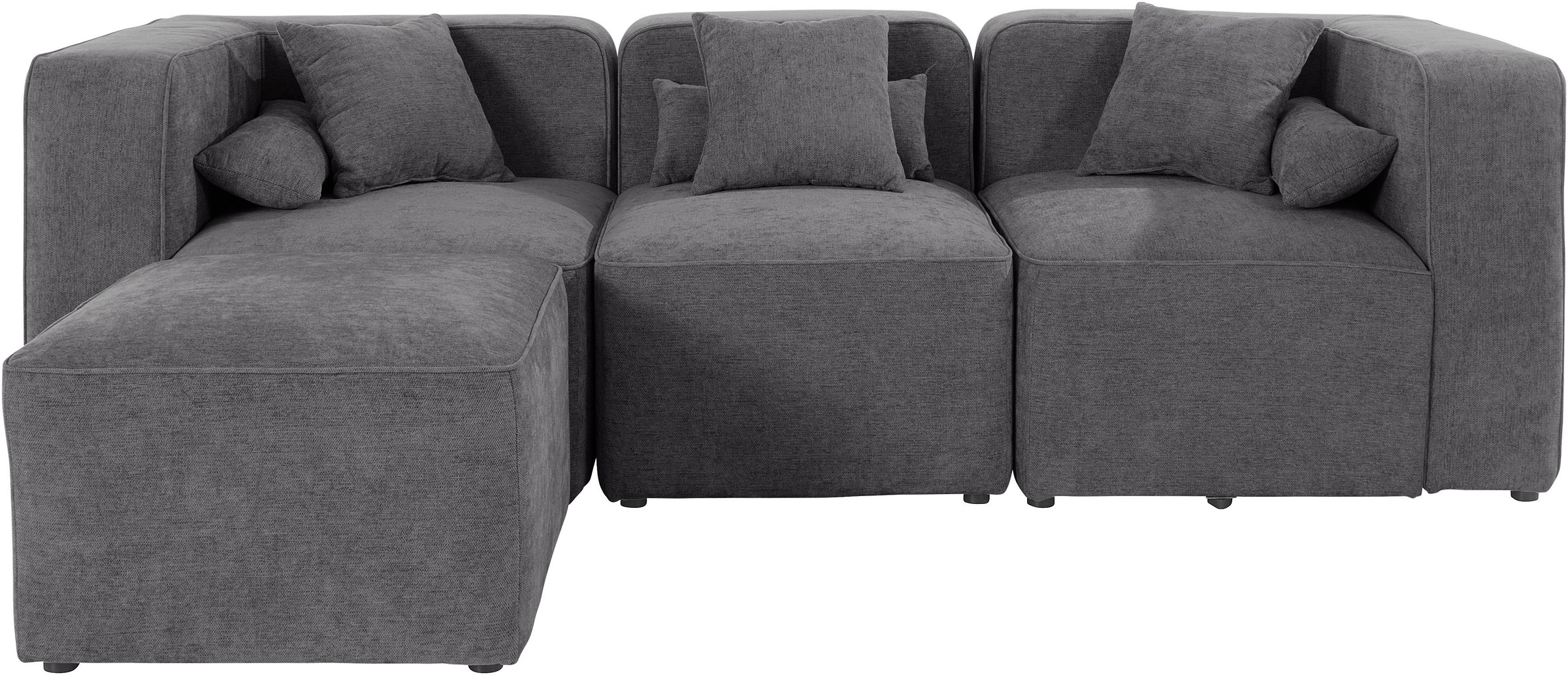 Home affaire 3-Sitzer "Sundstrup L-Form" Modulserie, individuelle Zusammens günstig online kaufen