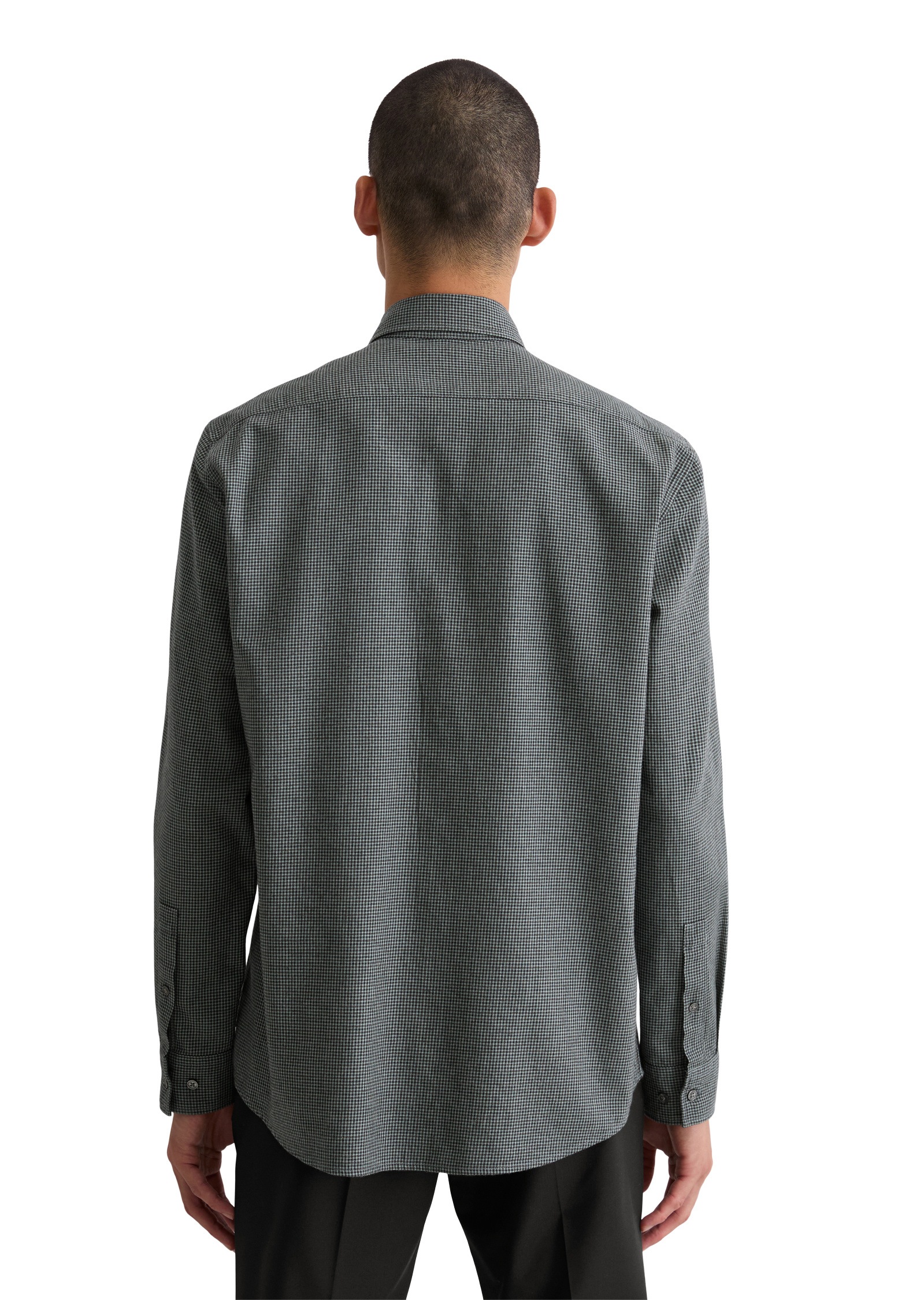 Thumbnail - Marc OPolo Langarmhemd "aus Bio-Baumwoll-Flanell"