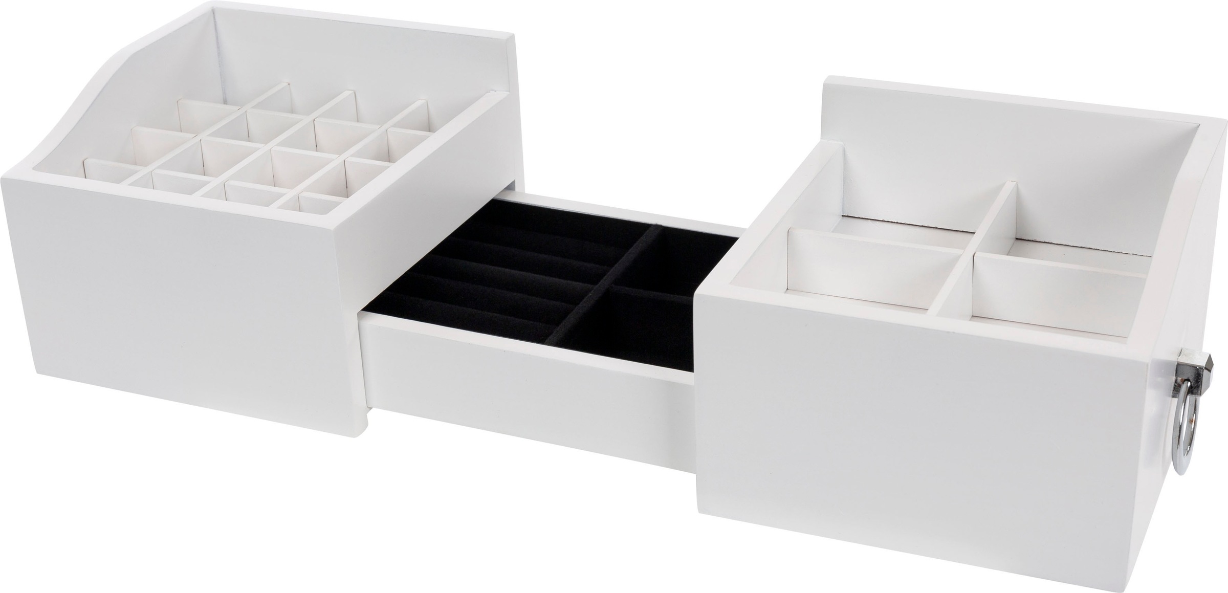 Myflair Möbel & Accessoires Kosmetikbox Marlisa, weiß, ausziehbar, auch ide günstig online kaufen