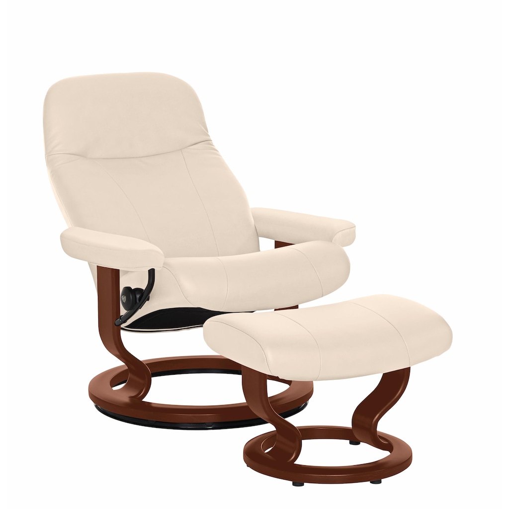 Stressless® Relaxsessel »Garda«, (Set, Relaxsessel mit Hocker)