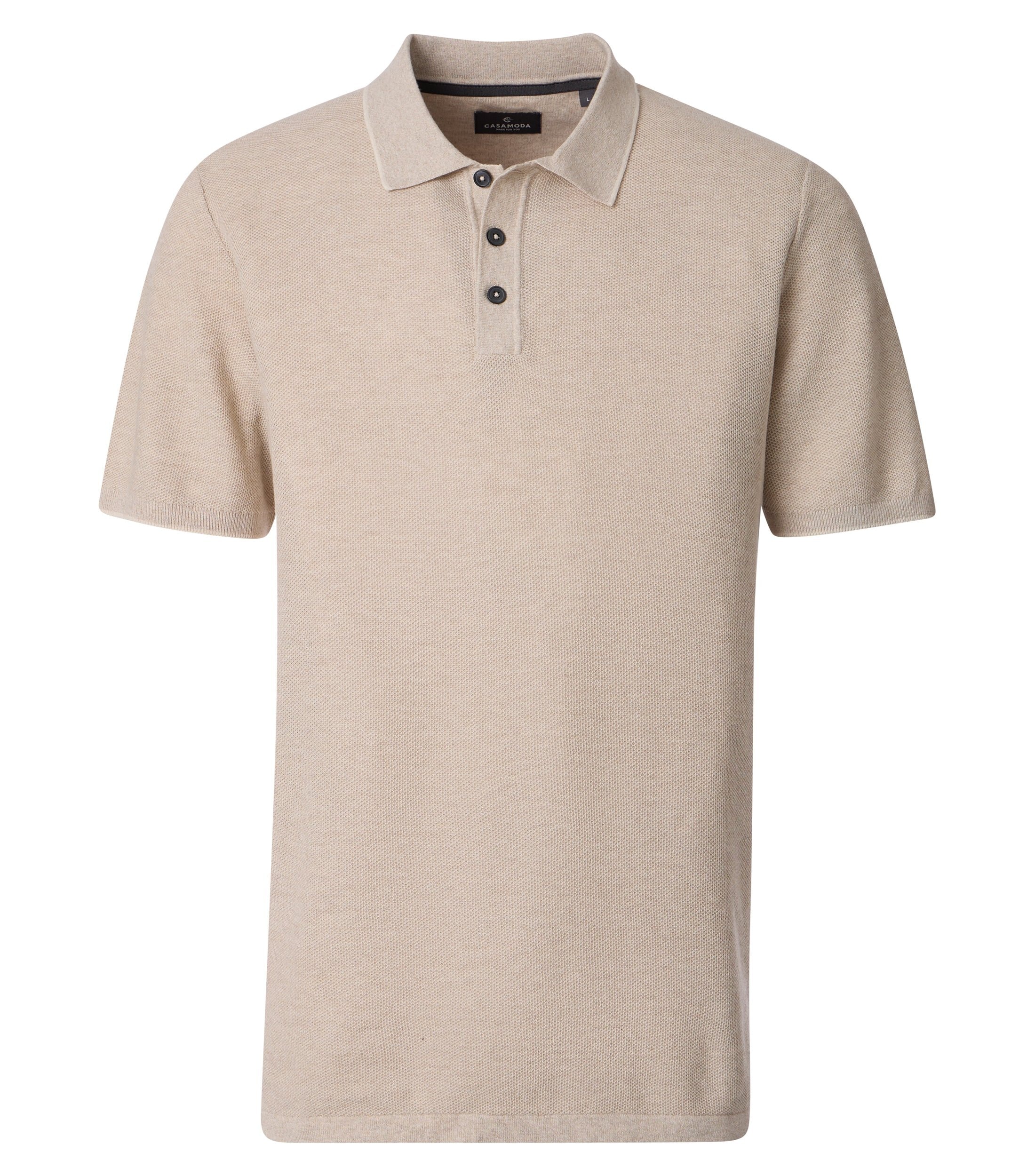 CASAMODA Poloshirt »CASAMODA Polo-Shirt uni«