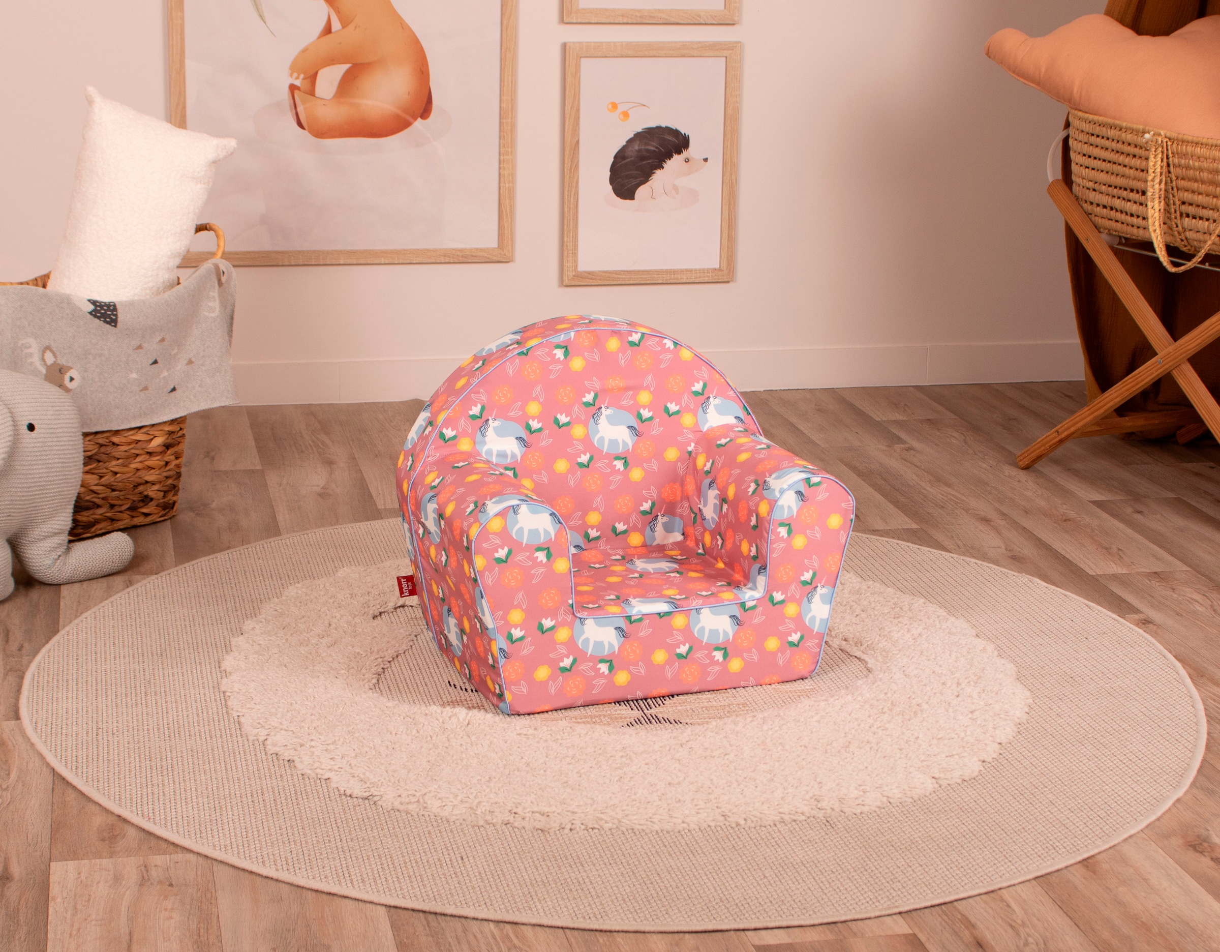 Knorrtoys® Sessel »Einhorn pink« für Kinder; Made in Europe