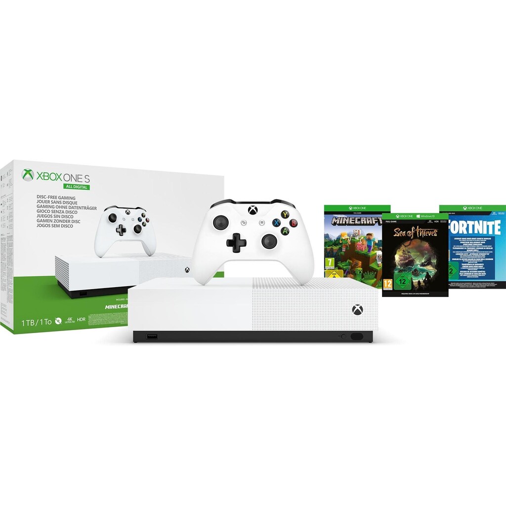 Xbox One Konsolen-Set »S«, All Digital (ohne Laufwerk)