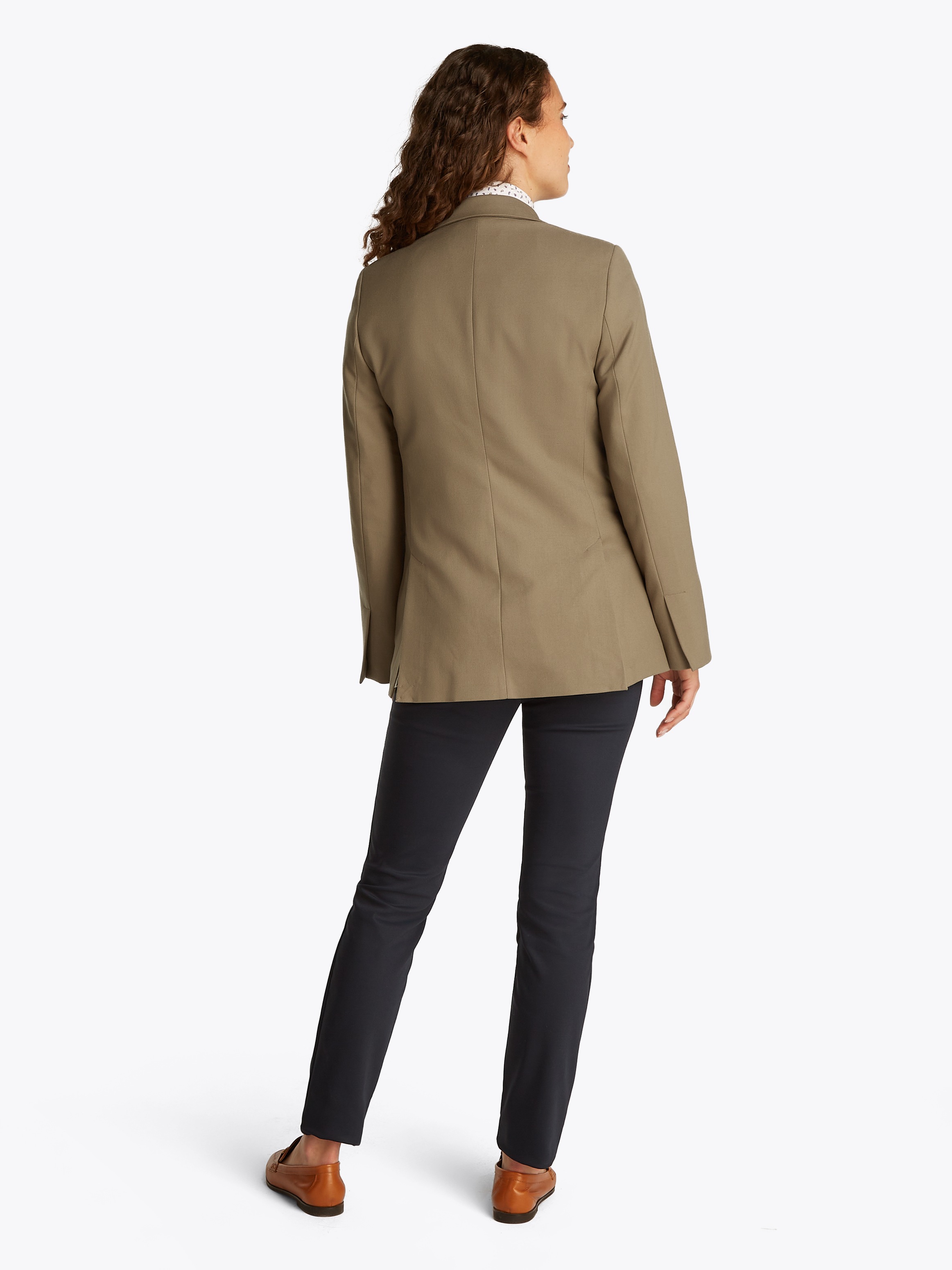 Tommy Hilfiger Longblazer »SMD CORE REGULAR SB BLAZER«, mit Logostickerei