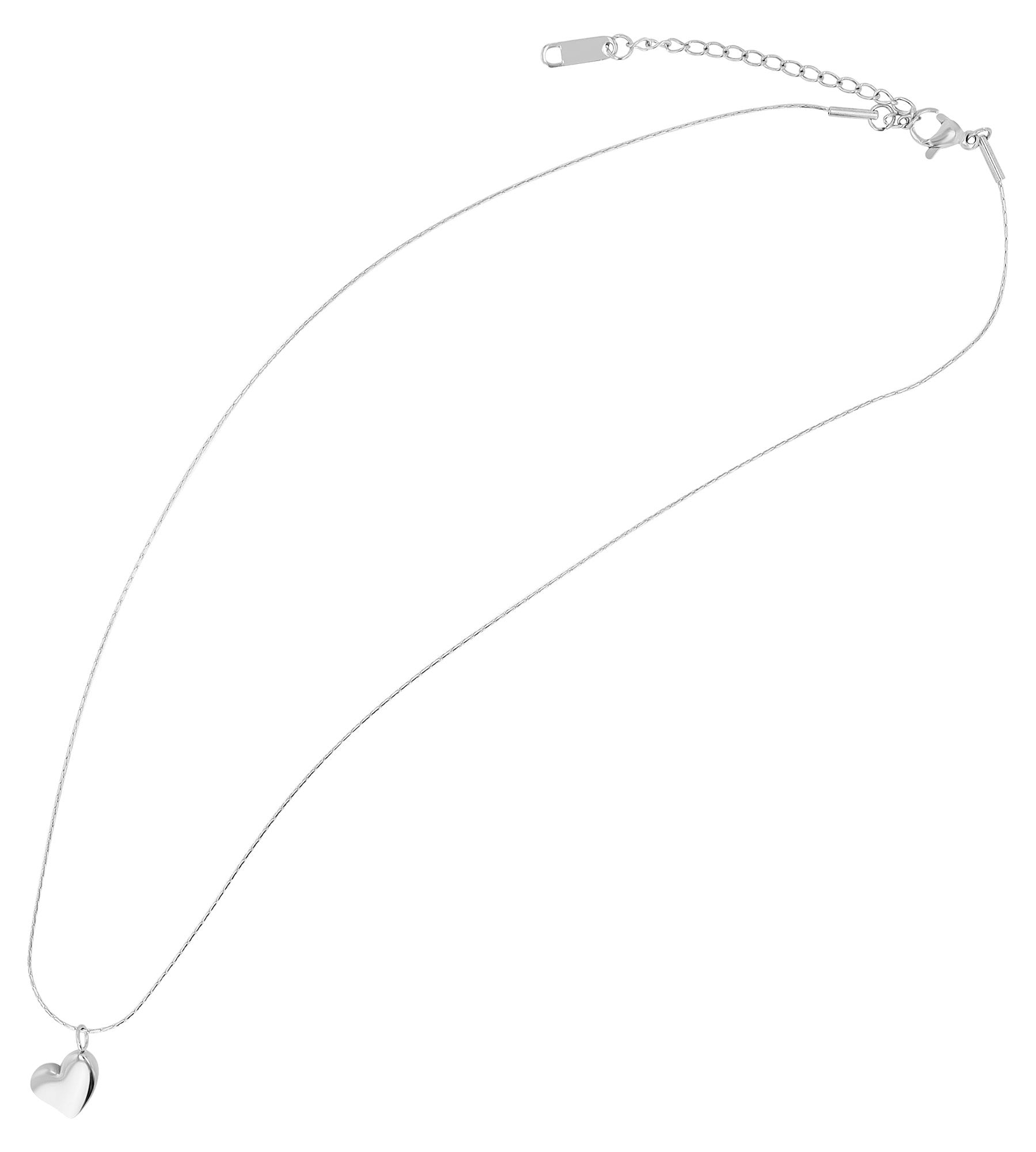 Adelia´s Kette ohne Anhänger »Damen Halskette mit Anhänger – Herz aus Edelstahl« Ein Geschenk, das Freude macht