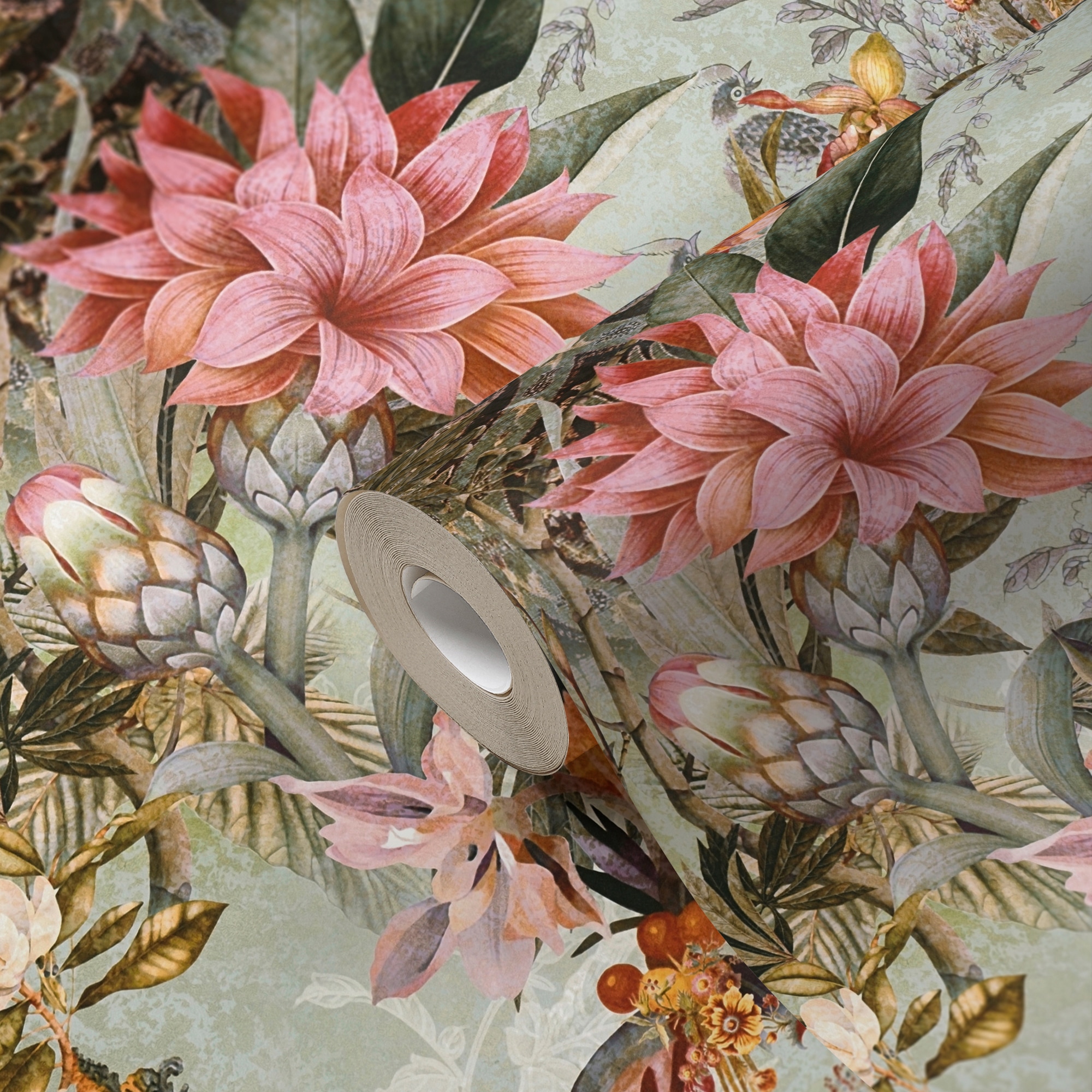 A.S. Création Raten Tapete »Dream Flowery«, Blumenoptik floral, auf Vliestapete | BAUR Floral