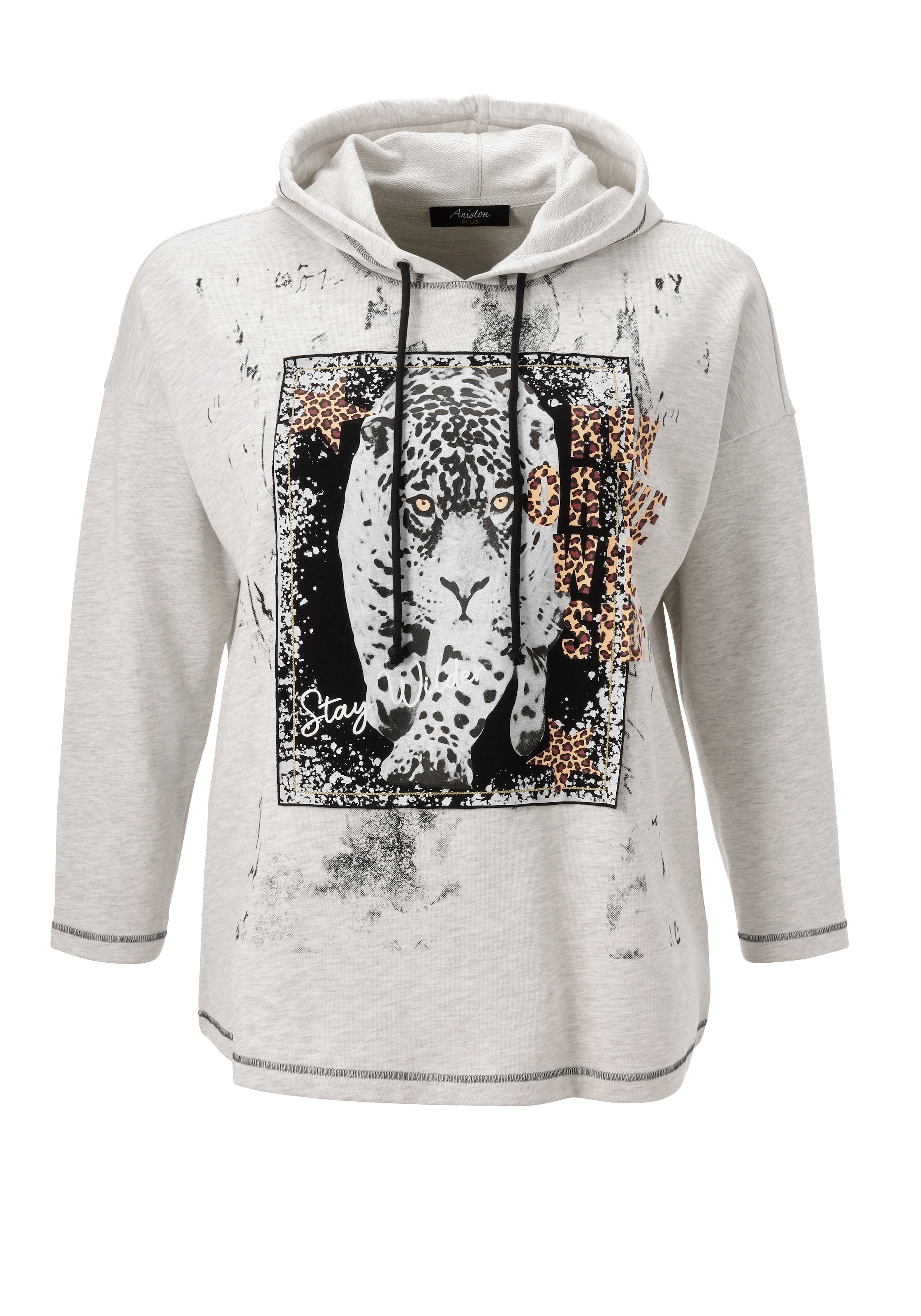 Aniston PLUS Sweatshirt mit großem Tigerprint - NEUE KOLLEKTION