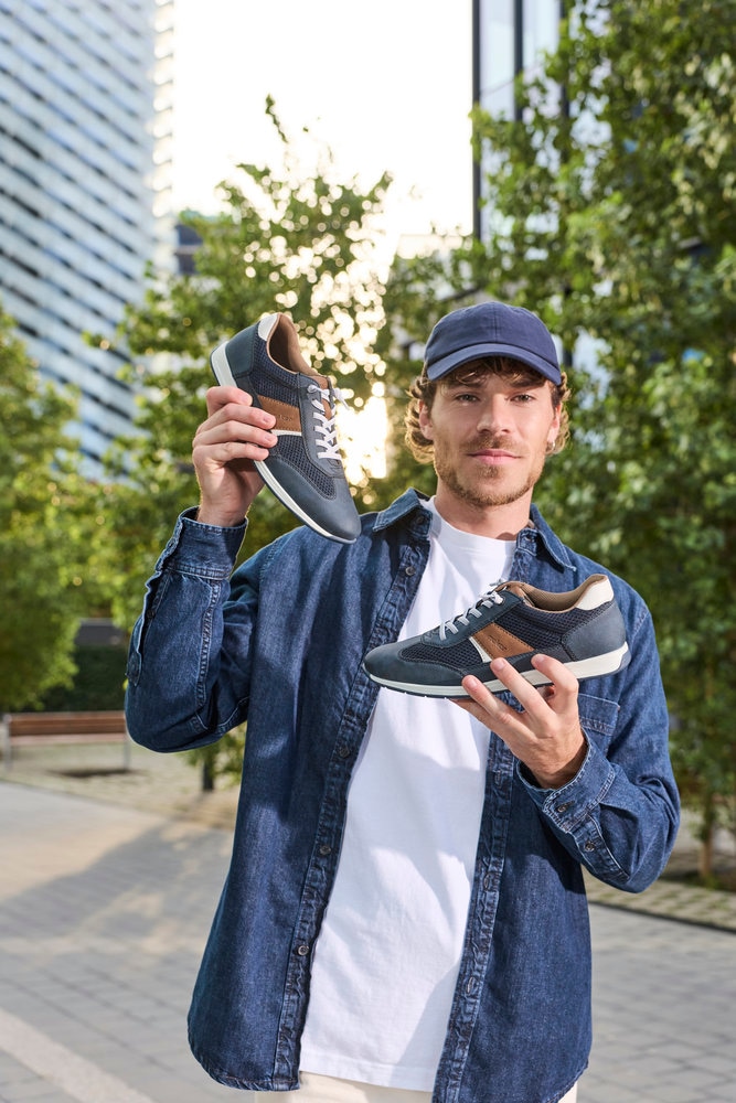 Rieker Slip-On Sneaker  Slipper, Freizeitschuh, Halbschuh zum Schlupfen