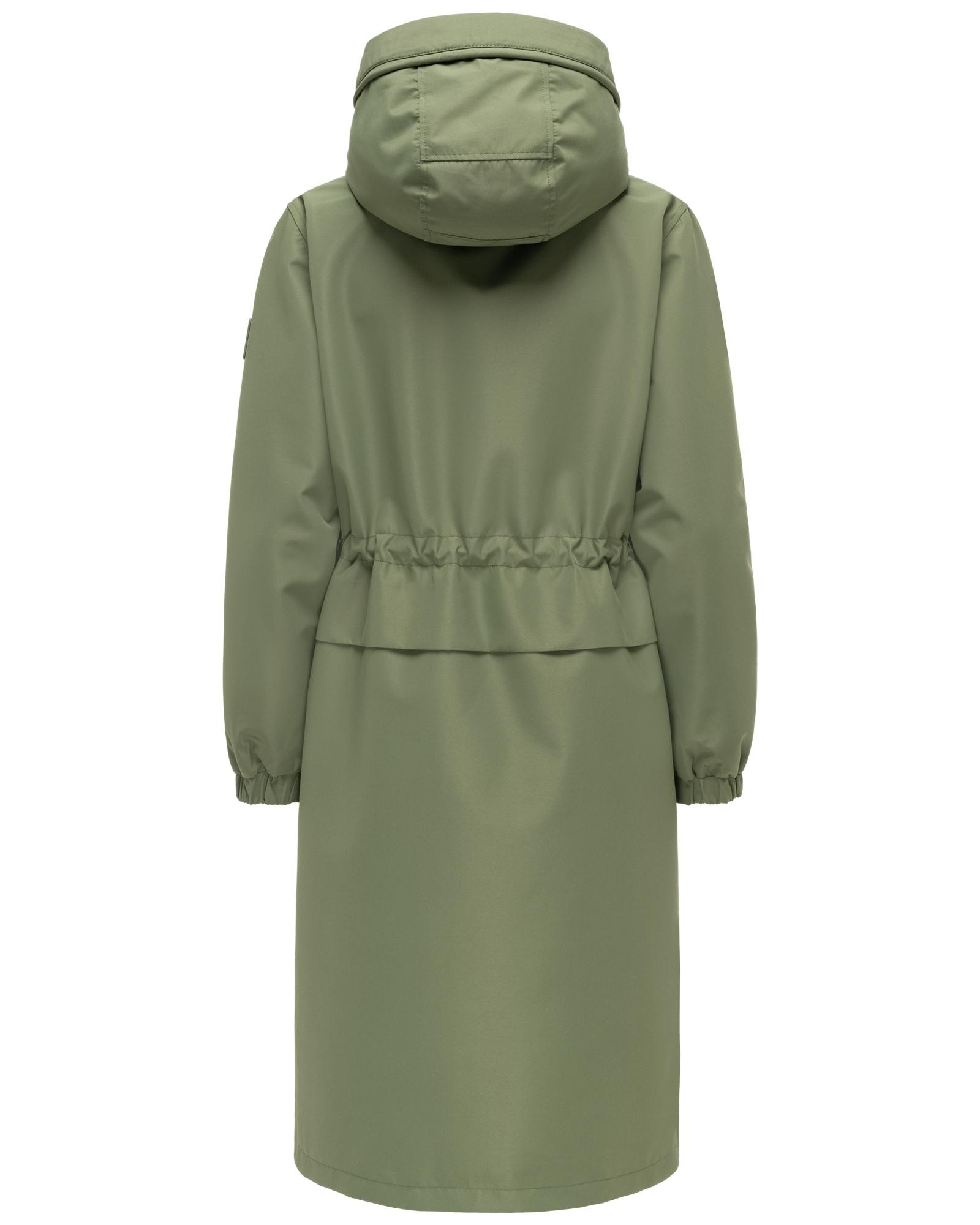 Thumbnail - Navahoo Langmantel "Kirschwind 14" Wasserdichter Übergangsmantel mit Brusttaschen