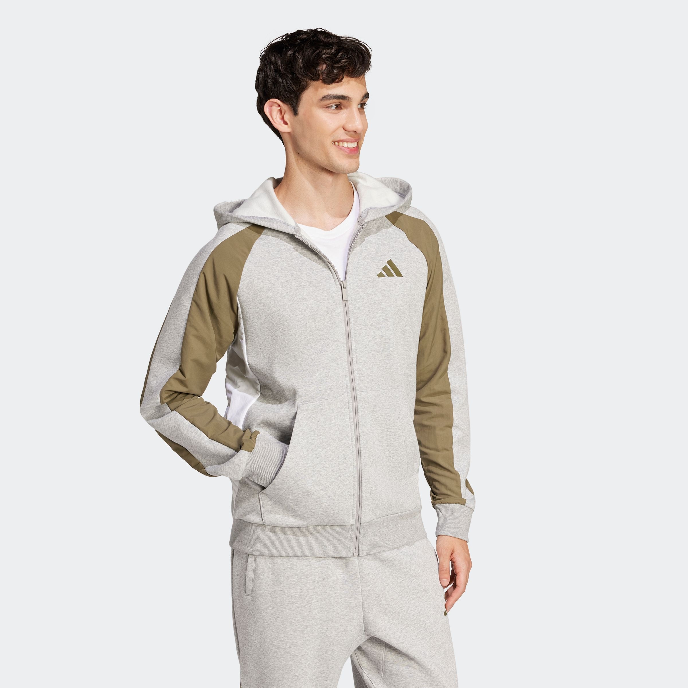 adidas Sportswear Kapuzensweatshirt »M ESS CB FZ HD«