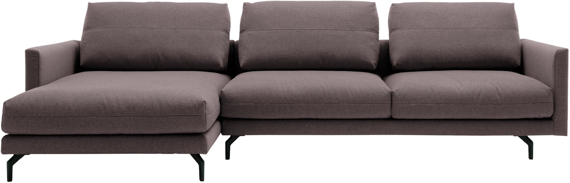 Creation BY ROLF BENZ Ecksofa "CR.414, Designecksofa, Polsterecke, Breite 300cm, L-Form" wahlweise aus feinstem Rindsleder oder hochwertigem Chenille