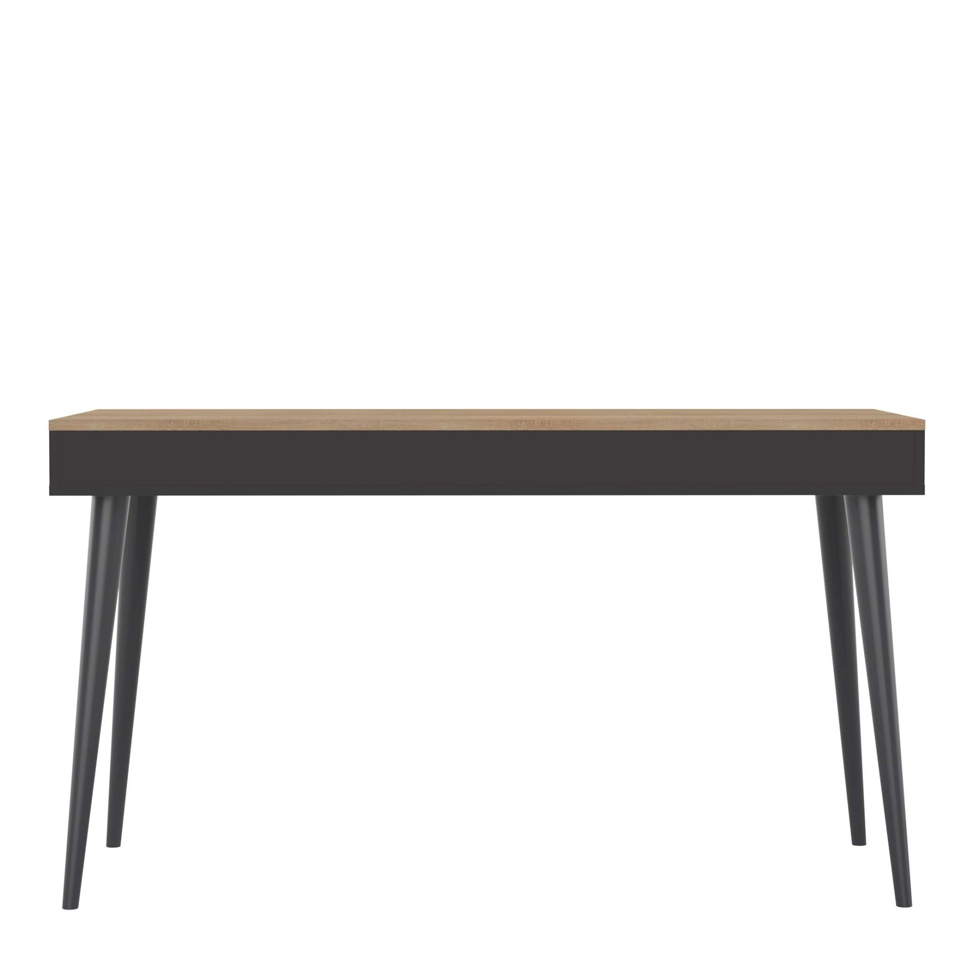 TemaHome Schreibtisch »Horizon Computertisch mit Holzbeinen, Home Office,«, 134cm Breit, mit Schublade