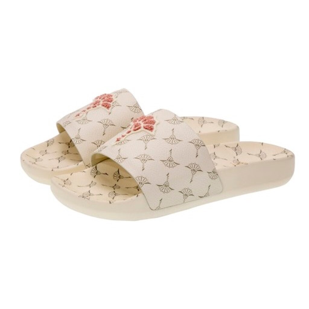 Schuhe Pantoletten Joop Badepantolette »CORTINA«, mit Allover-Print creme Schuhe Pantoletten Joop Badepantolette »CORTINA«, mit Allover-Print creme
