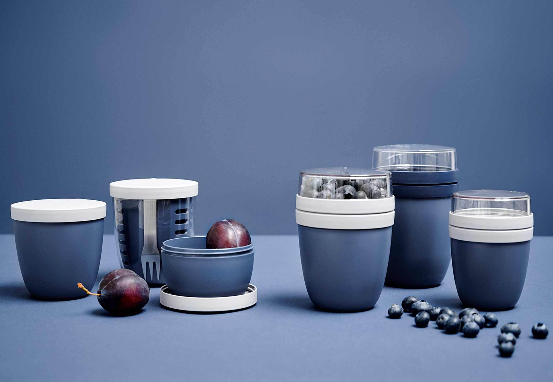Mepal Lunchbox »Lunchpot mit Fruitpot Ellipse 2er Set«