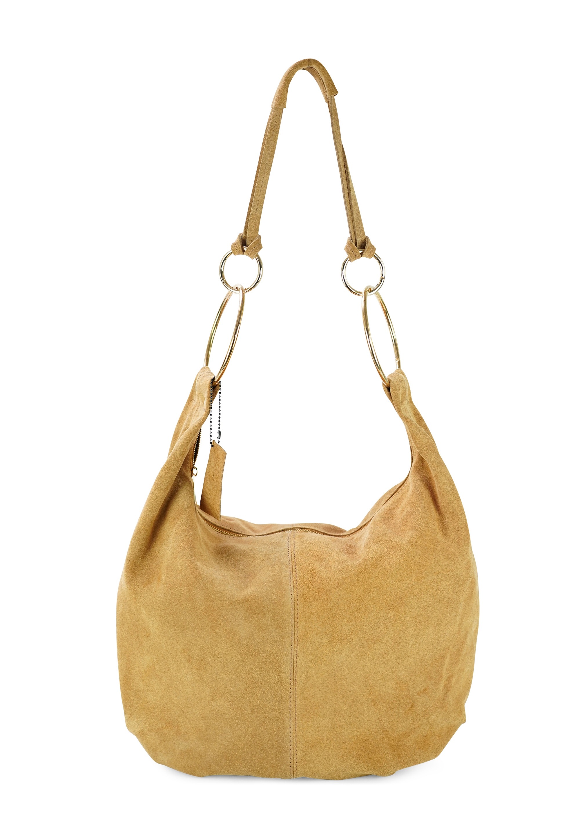 Harpa Schultertasche "BOHO" aus echtem Wildleder günstig online kaufen