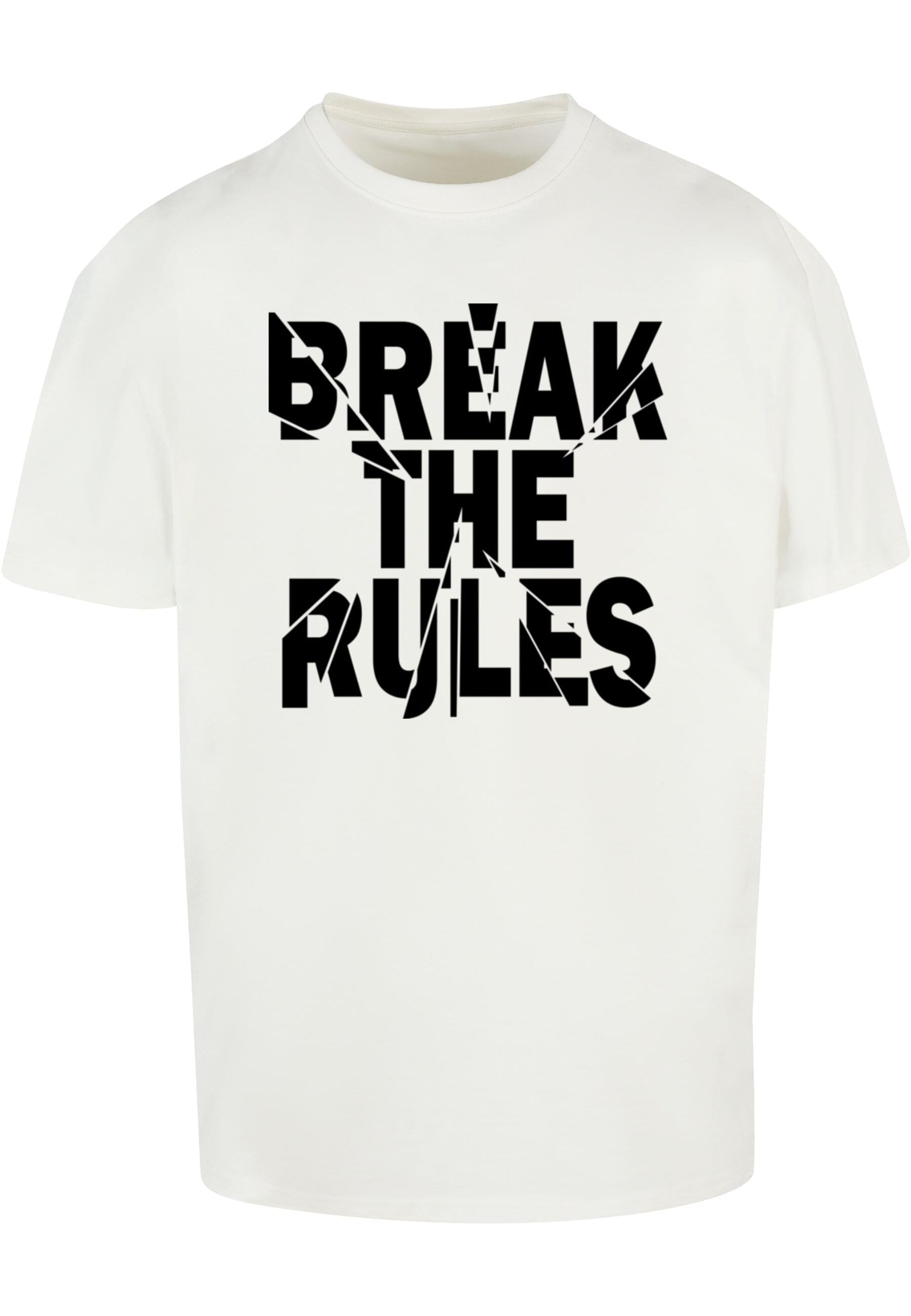 Merchcode T-Shirt "Merchcode Herren Break The Rules 2 Heavy Oversize Tee" günstig online kaufen