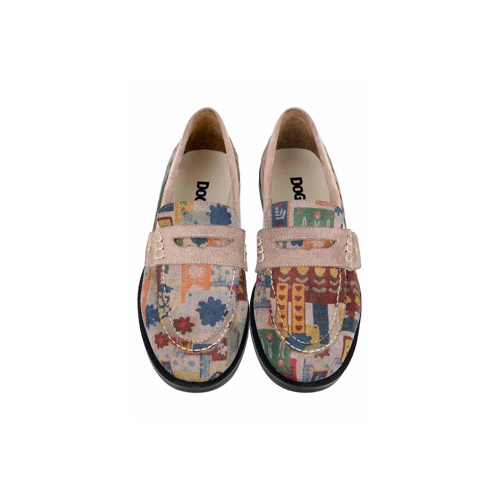 DOGO Loafer »Moriso Loafer Anatolian Patterns Damen Halbschuhe«  Handgefertigt