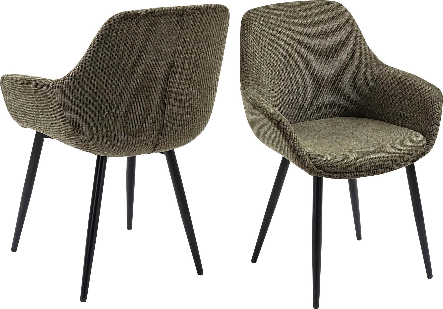 SalesFever Armlehnstuhl "Komfortabler Esszimmerstuhl zum Relaxen" (Set) 2 S günstig online kaufen