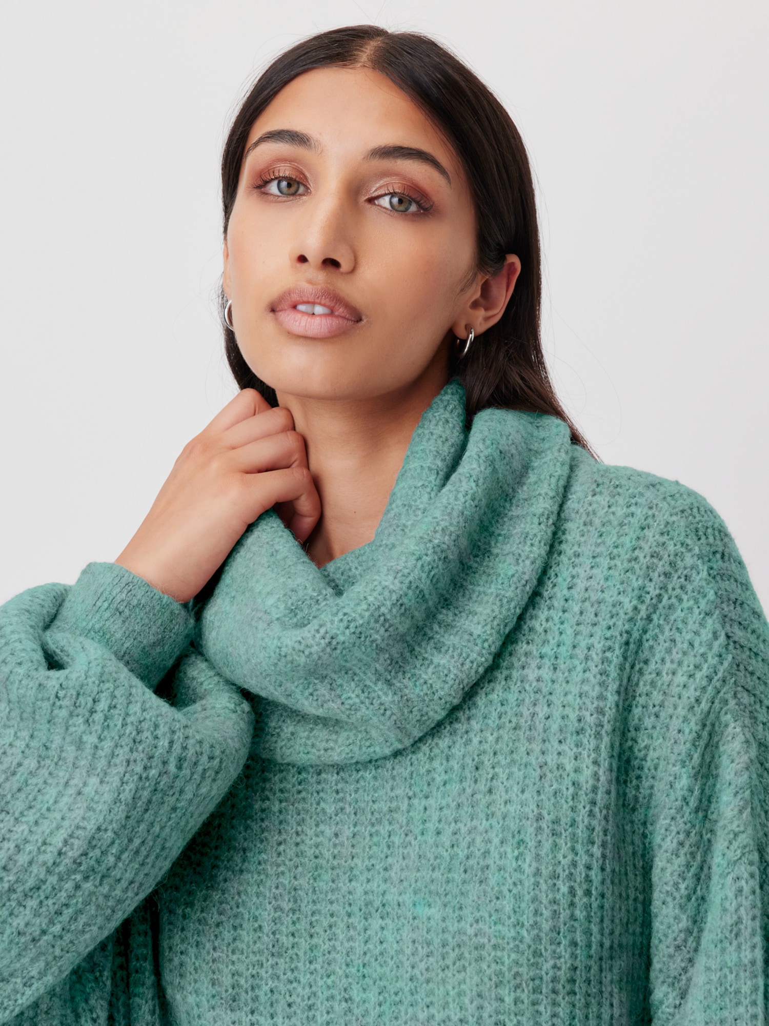 LeGer Strickpullover »Juna, LeGer by Lena Gercke«, Loose fit mit Rundhalsausschnitt