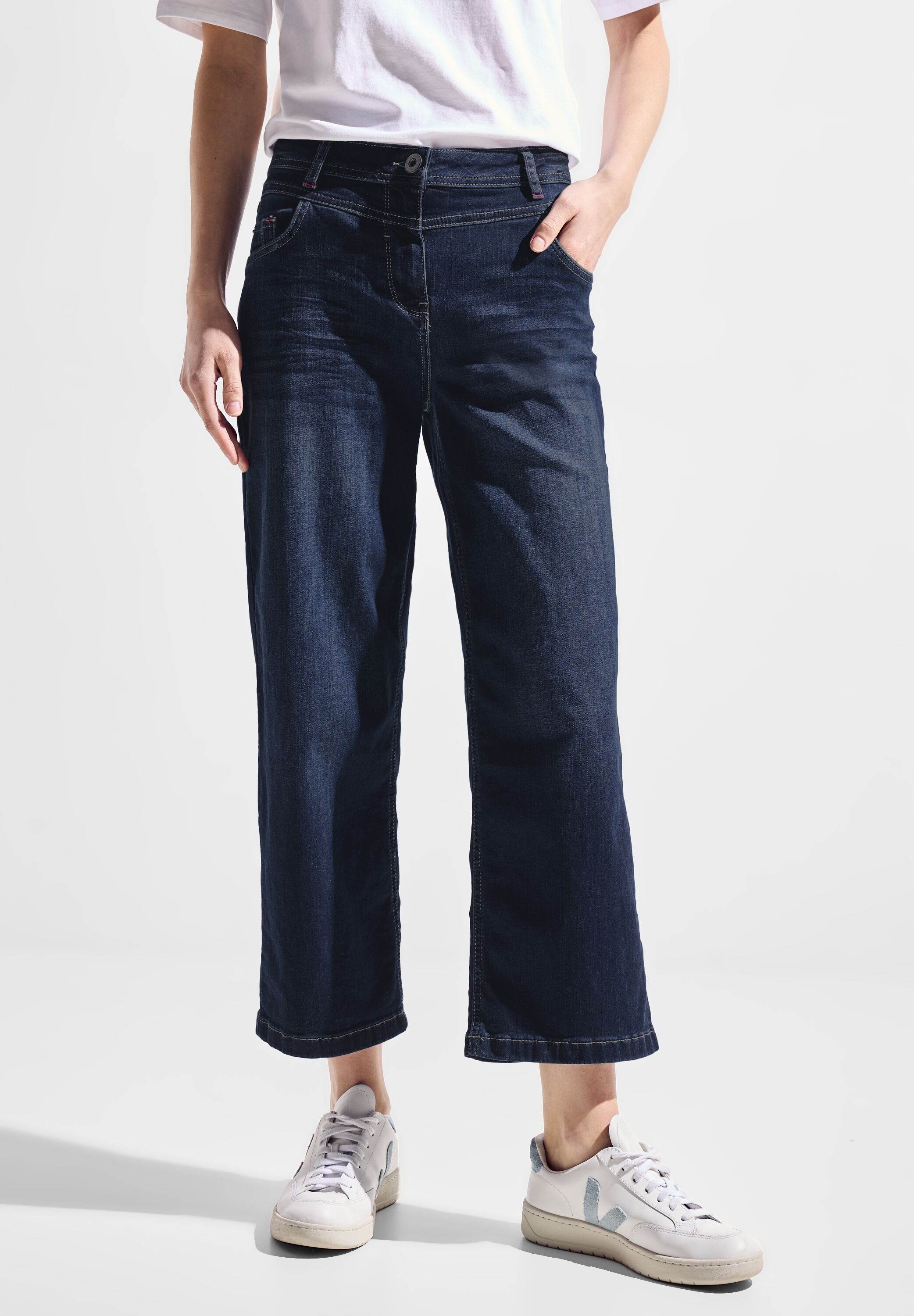 Cecil Loose-fit-Jeans, mit Wide Legs