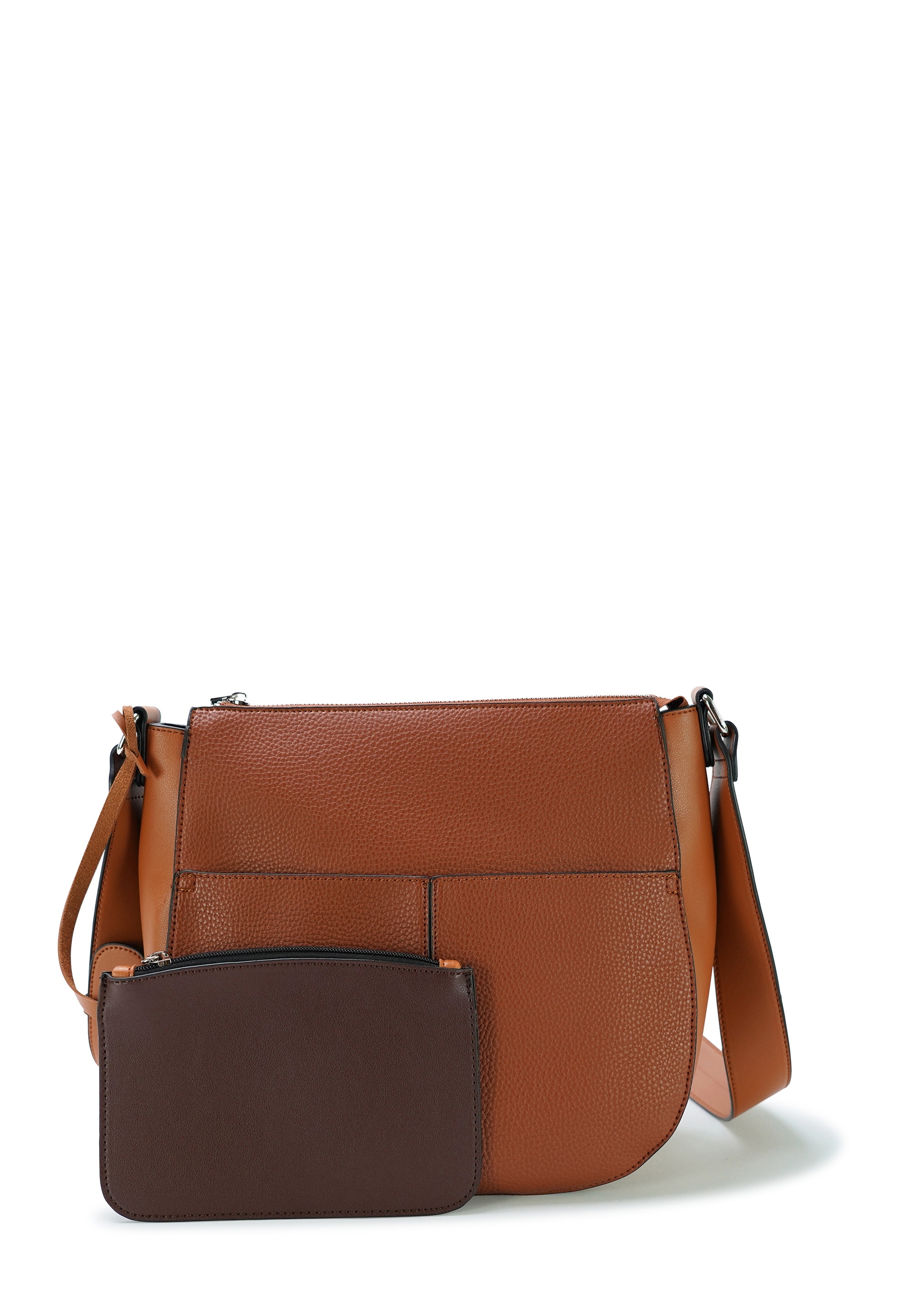 Harpa Schultertasche »CLAUDIA« inklusive kleiner Kosmetiktasche
