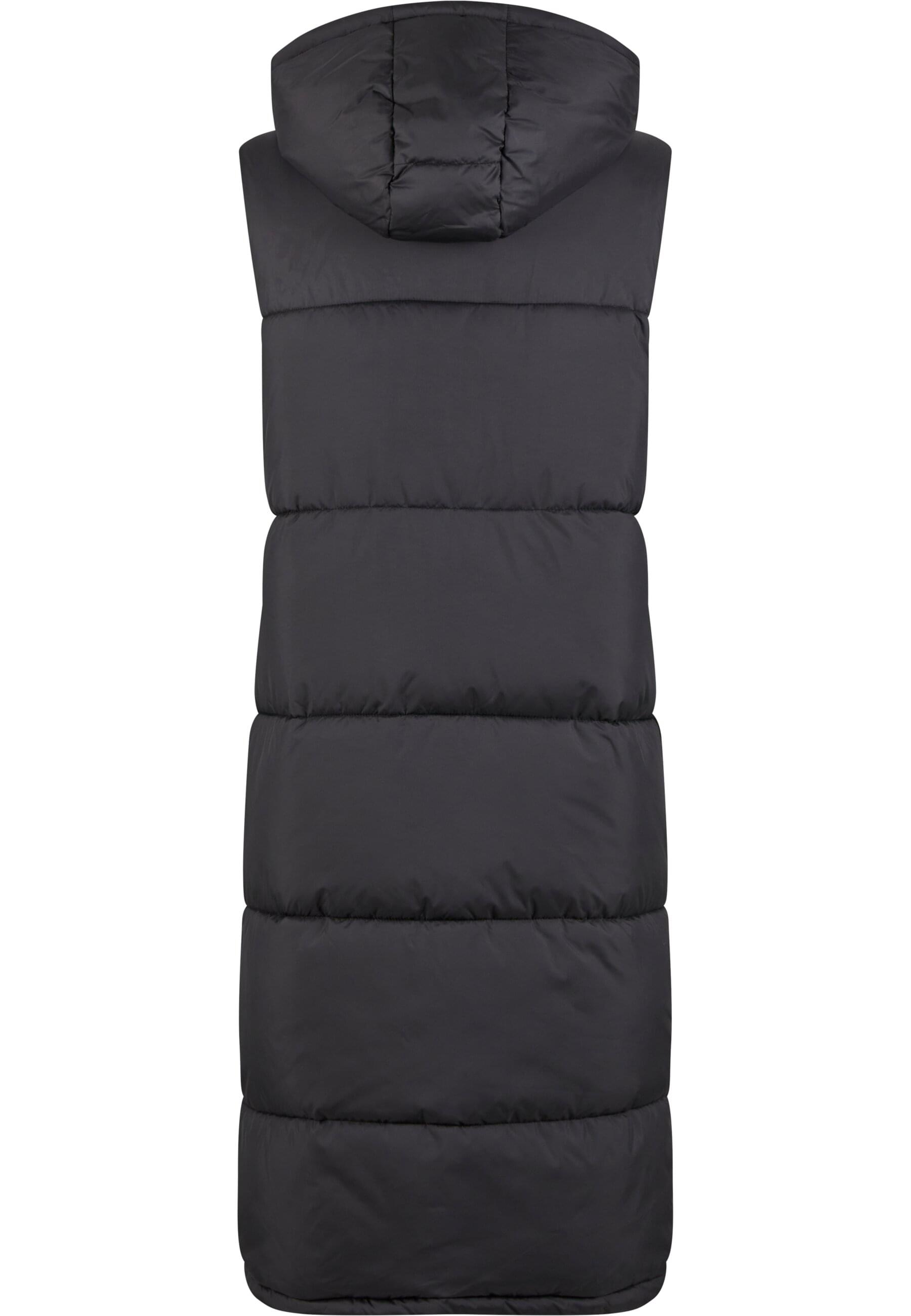 URBAN CLASSICS Steppweste »Urban Classics Ladies Long Hooded Puffer Vest«