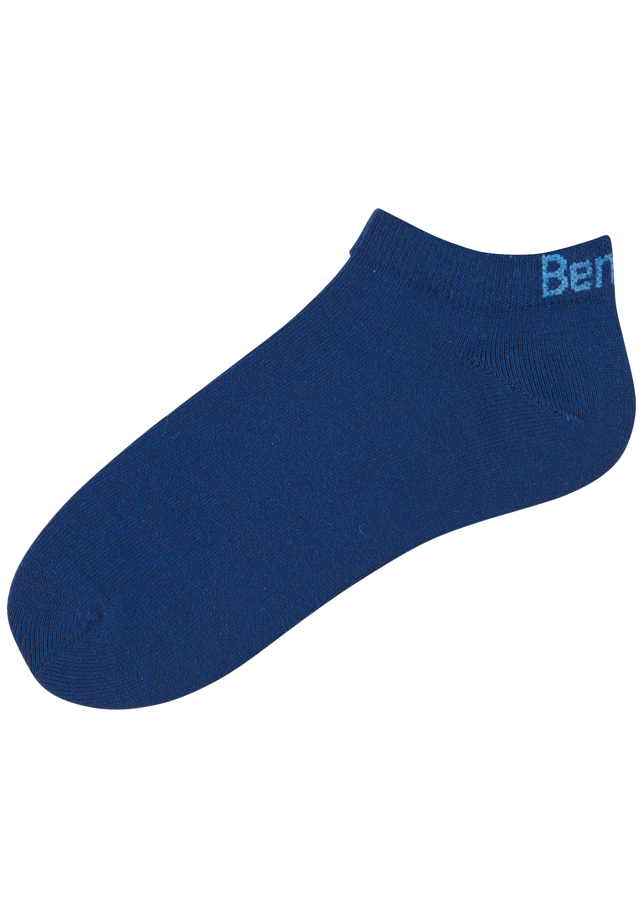 Bench. Sneakersocken »Damen und Herren Socken meliert und uni« Packung, 6 Paar tlg. mit ansprechendem Streifen- Design und uni